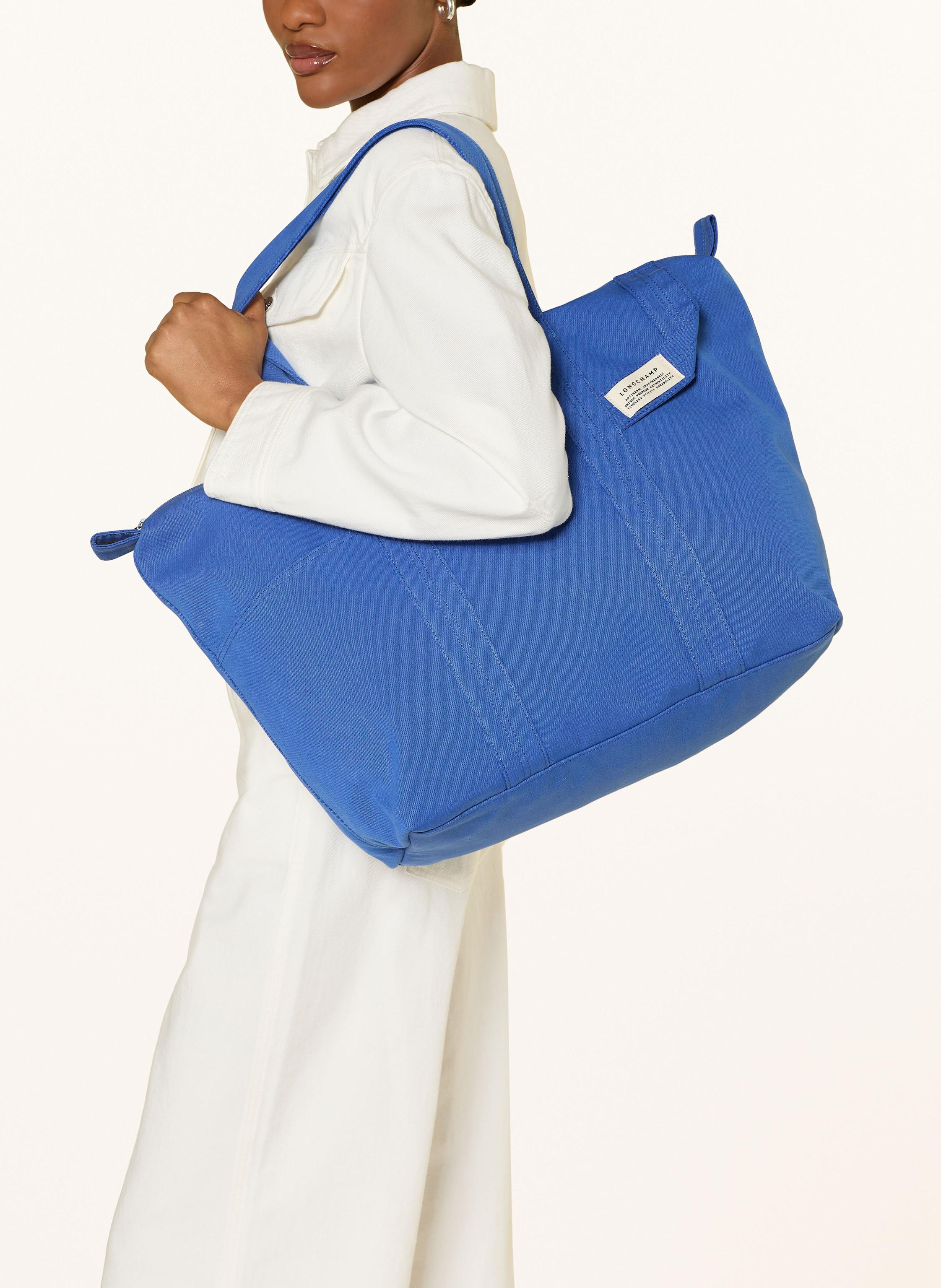 Thumbnail - Longchamp Shopper Pliage Worker Xl blau