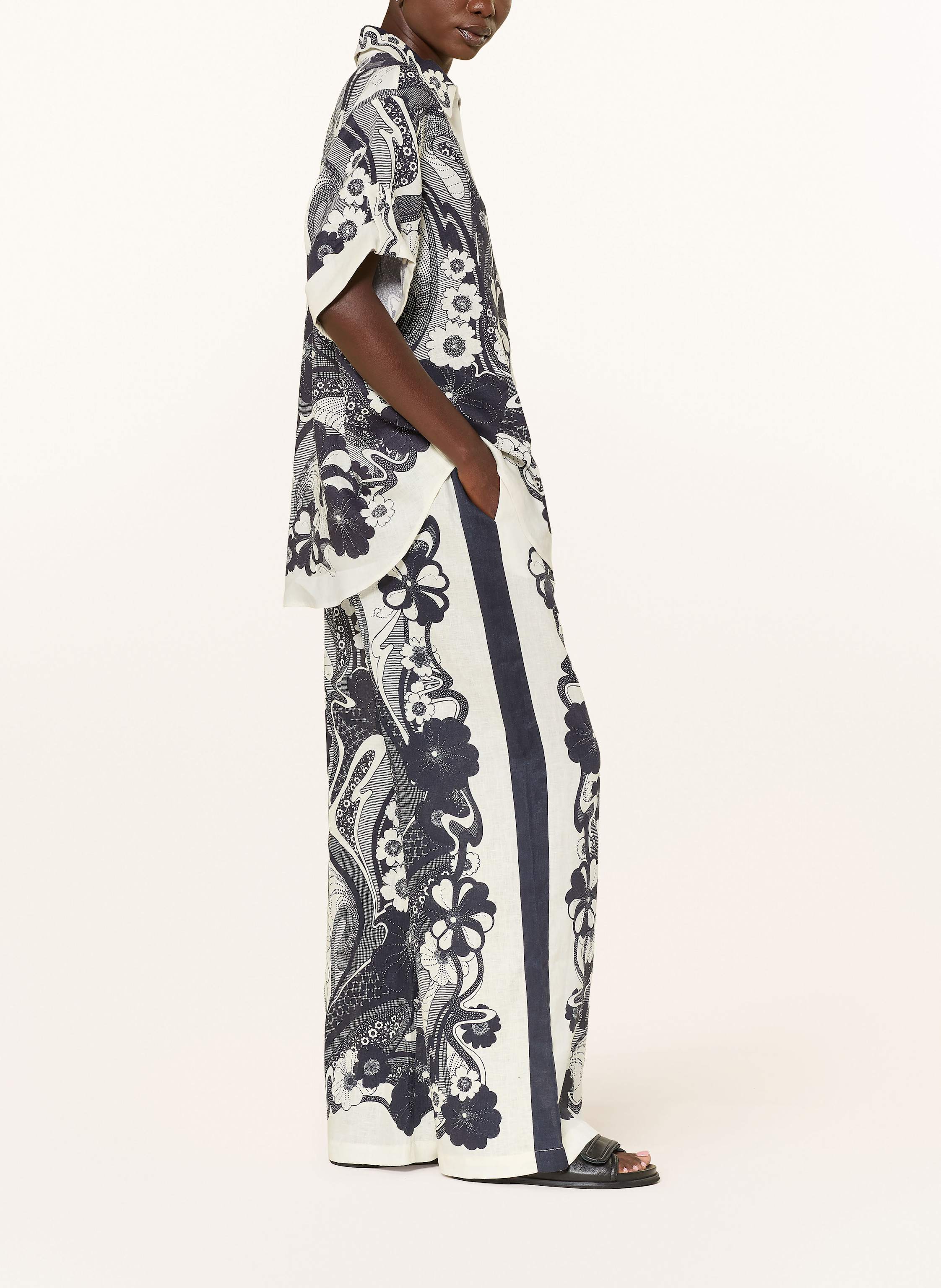 Thumbnail - Alémais Leinenhose Mickey blau