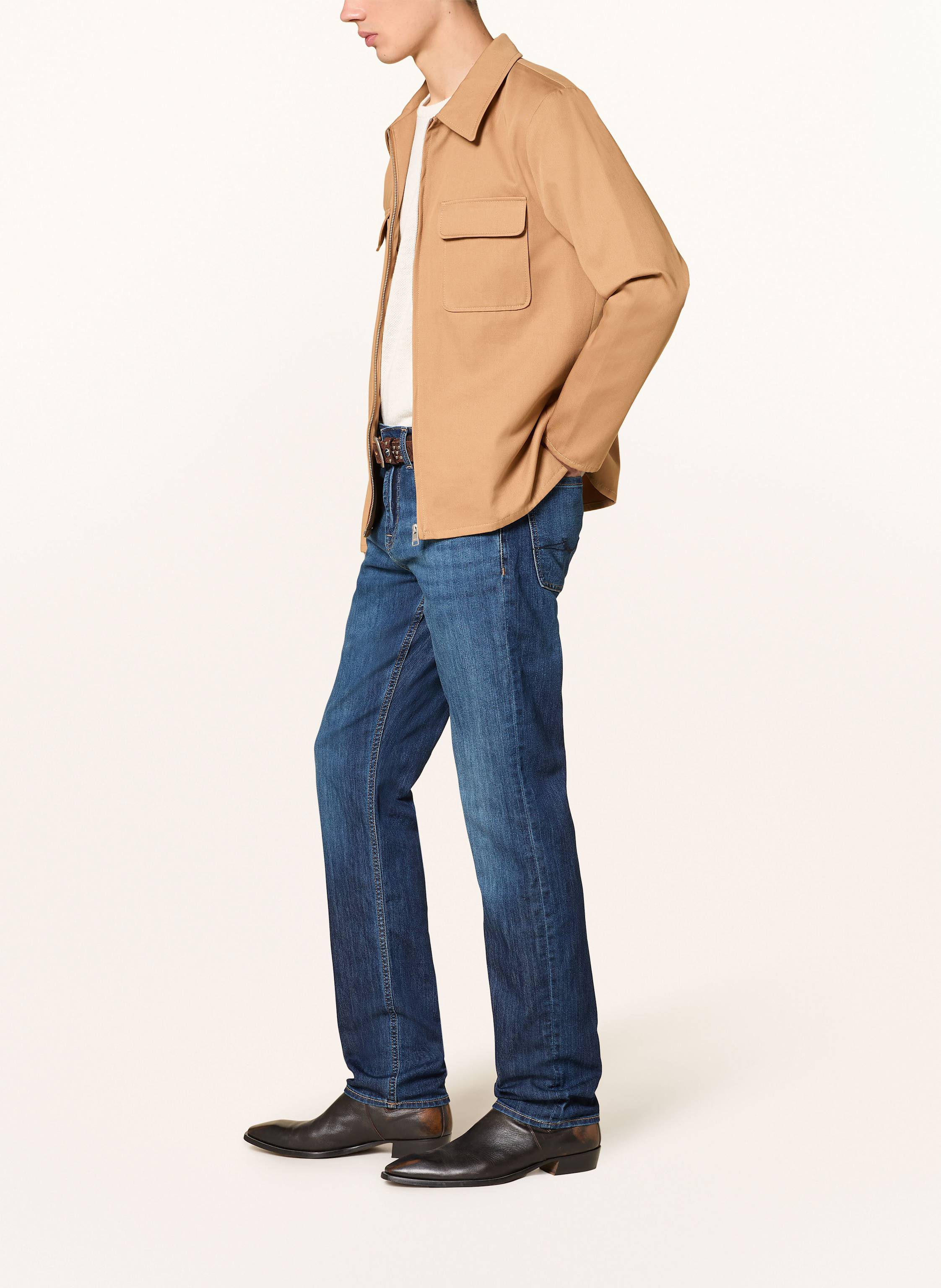 Thumbnail - 7 For All Mankind Jeans Slimmy Slim Fit blau