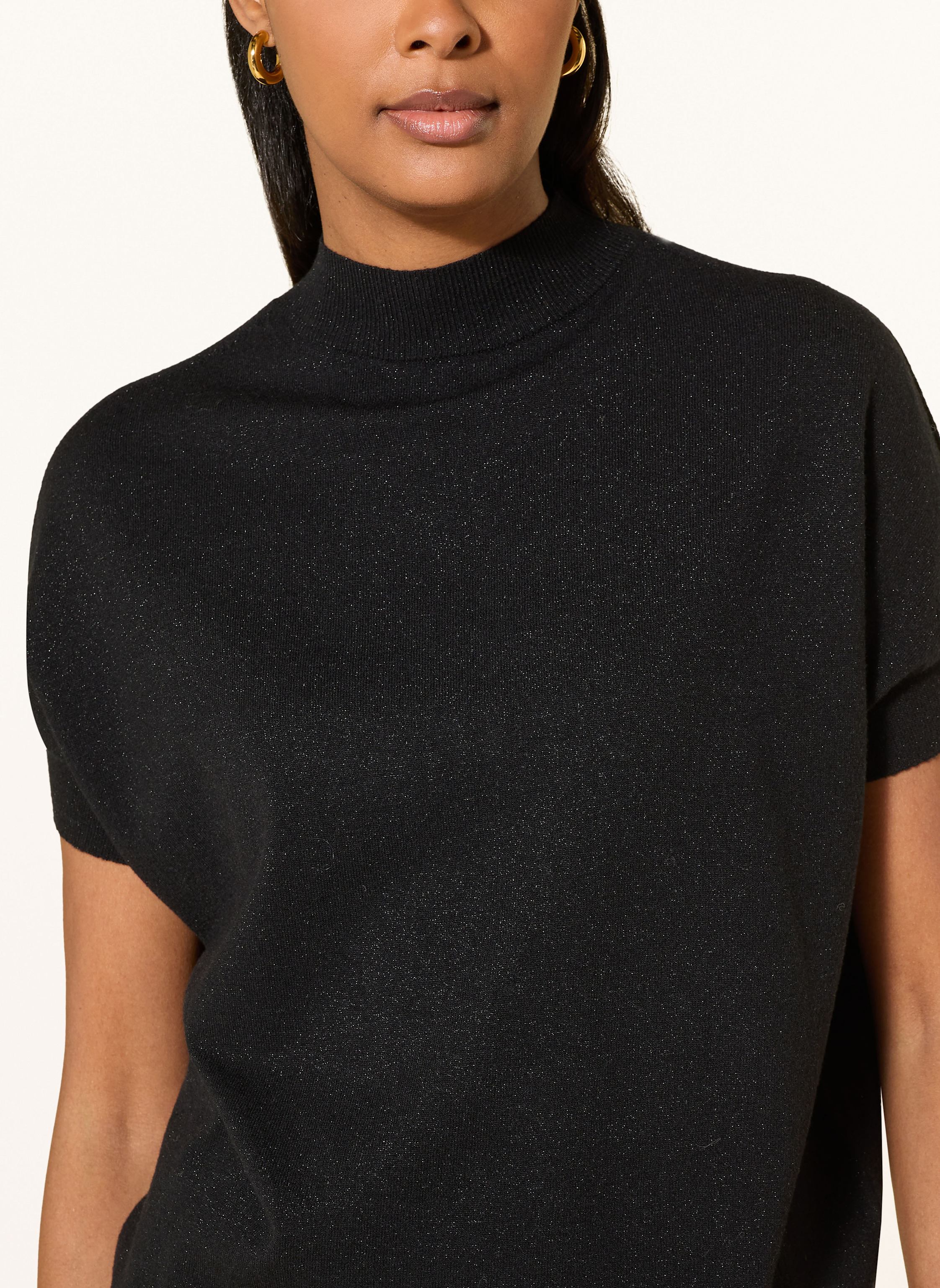 Thumbnail - Marc Aurel Strickshirt Mit Glitzergarn schwarz