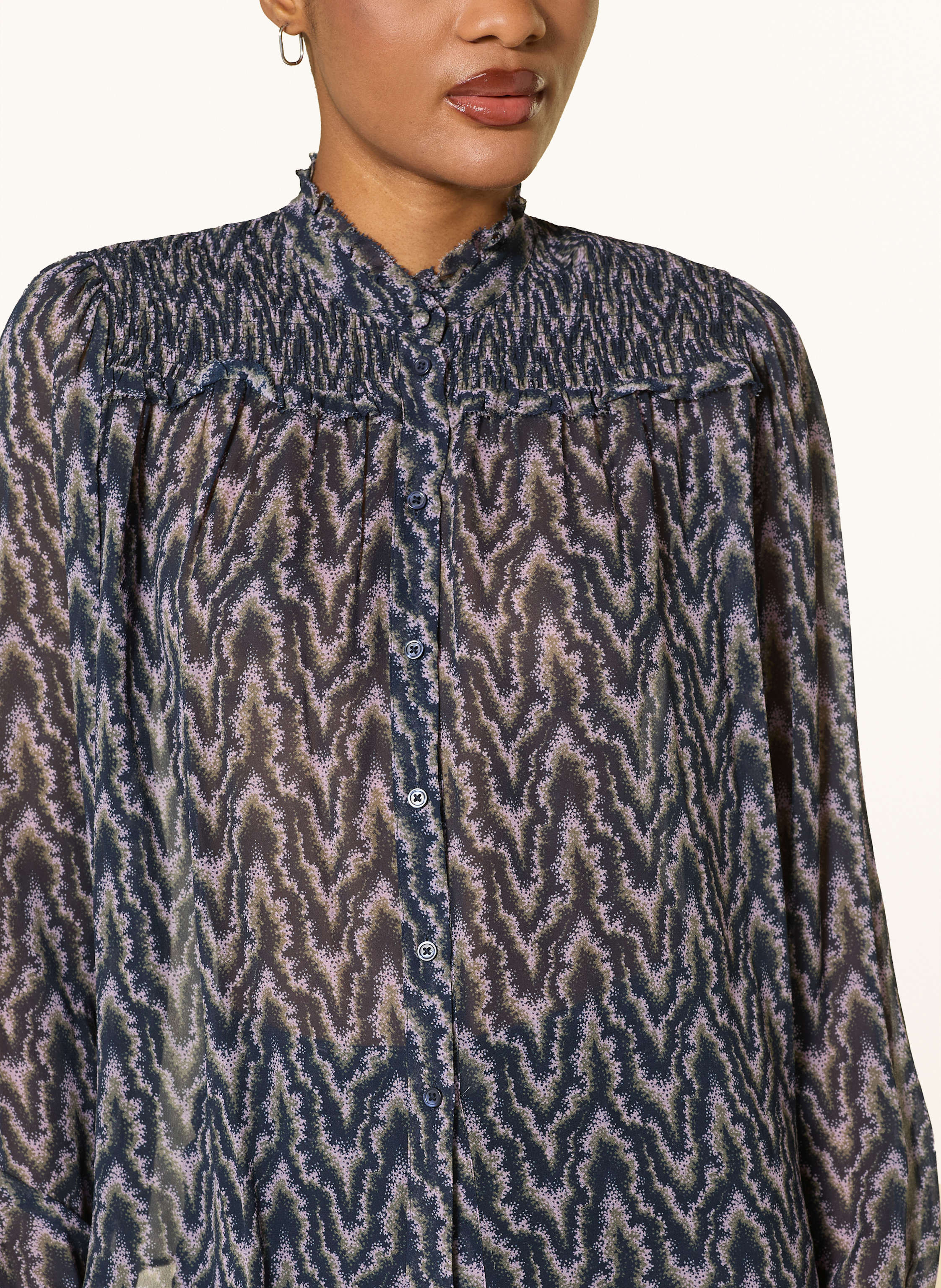 Thumbnail - Boss Bluse Benvylla blau