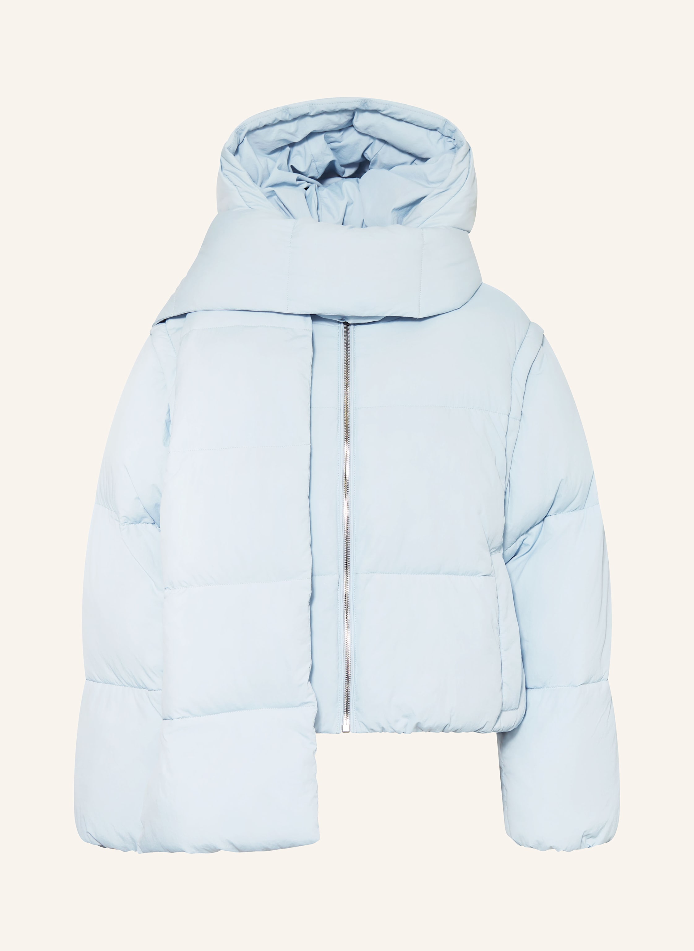 Boss Steppjacke Polala Mit Abnehmbaren Ärmel blau