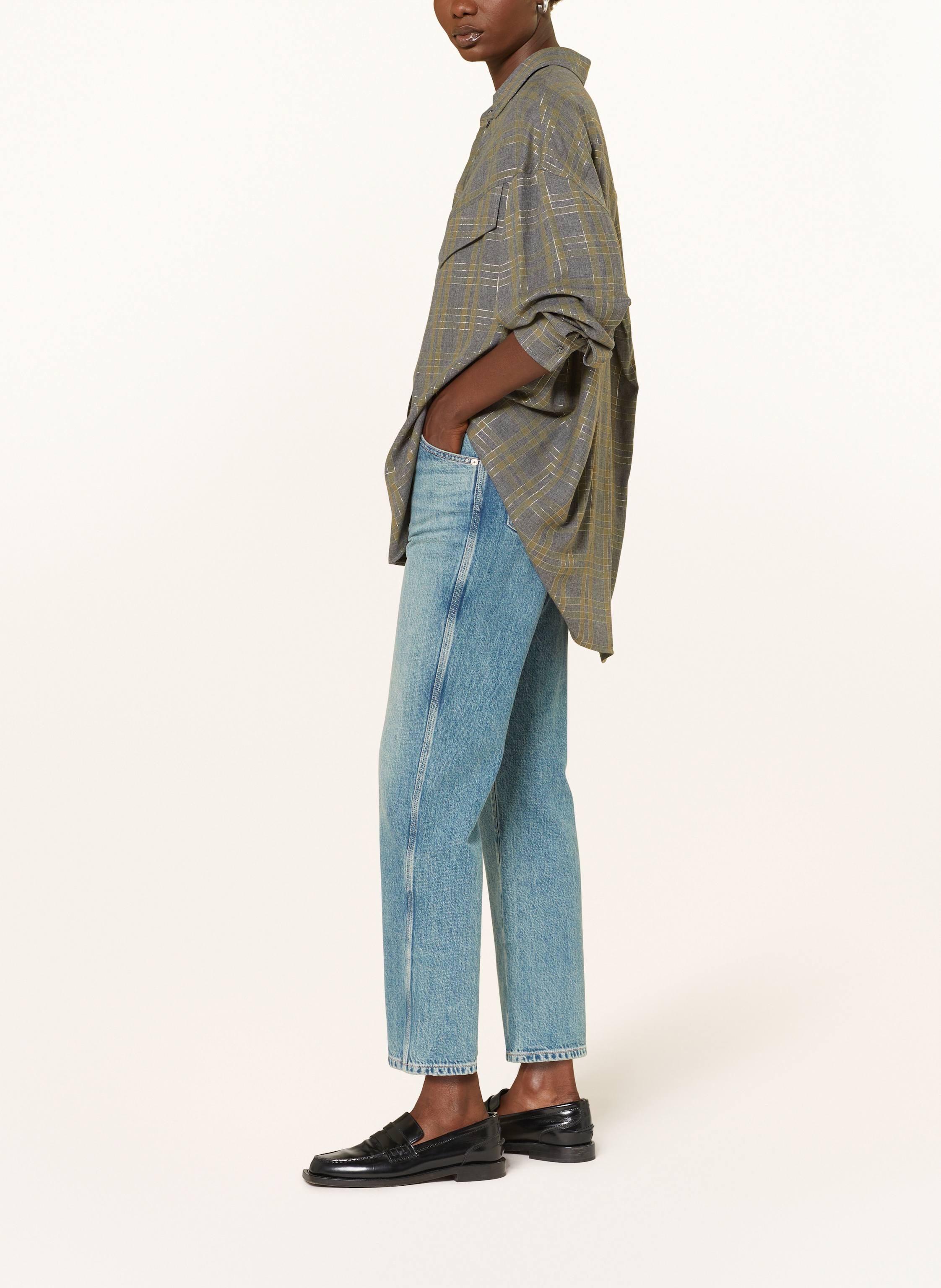 Thumbnail - Boss Straight Jeans Ada gruen