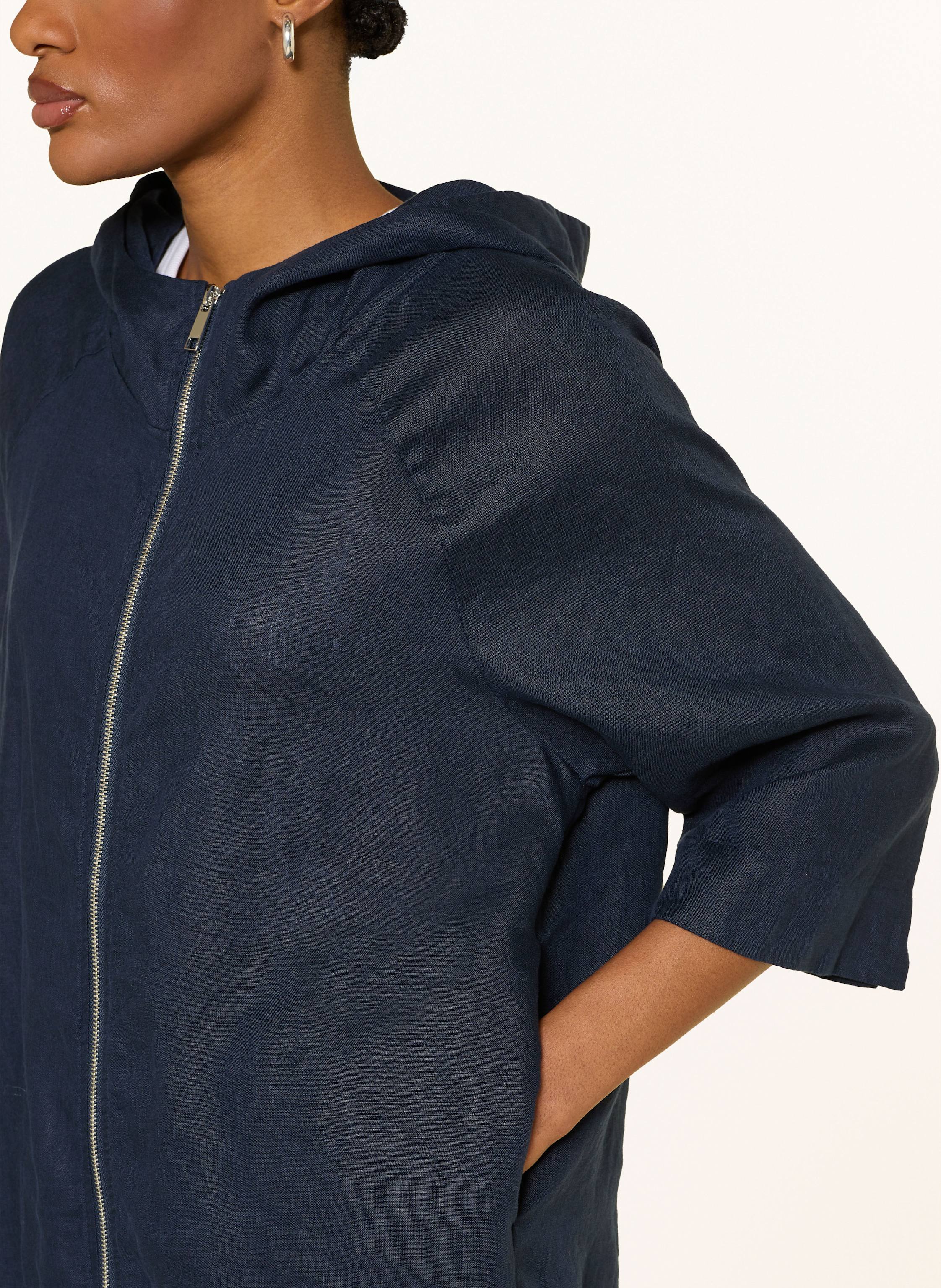 Thumbnail - Lilienfels Overjacket Aus Leinen blau