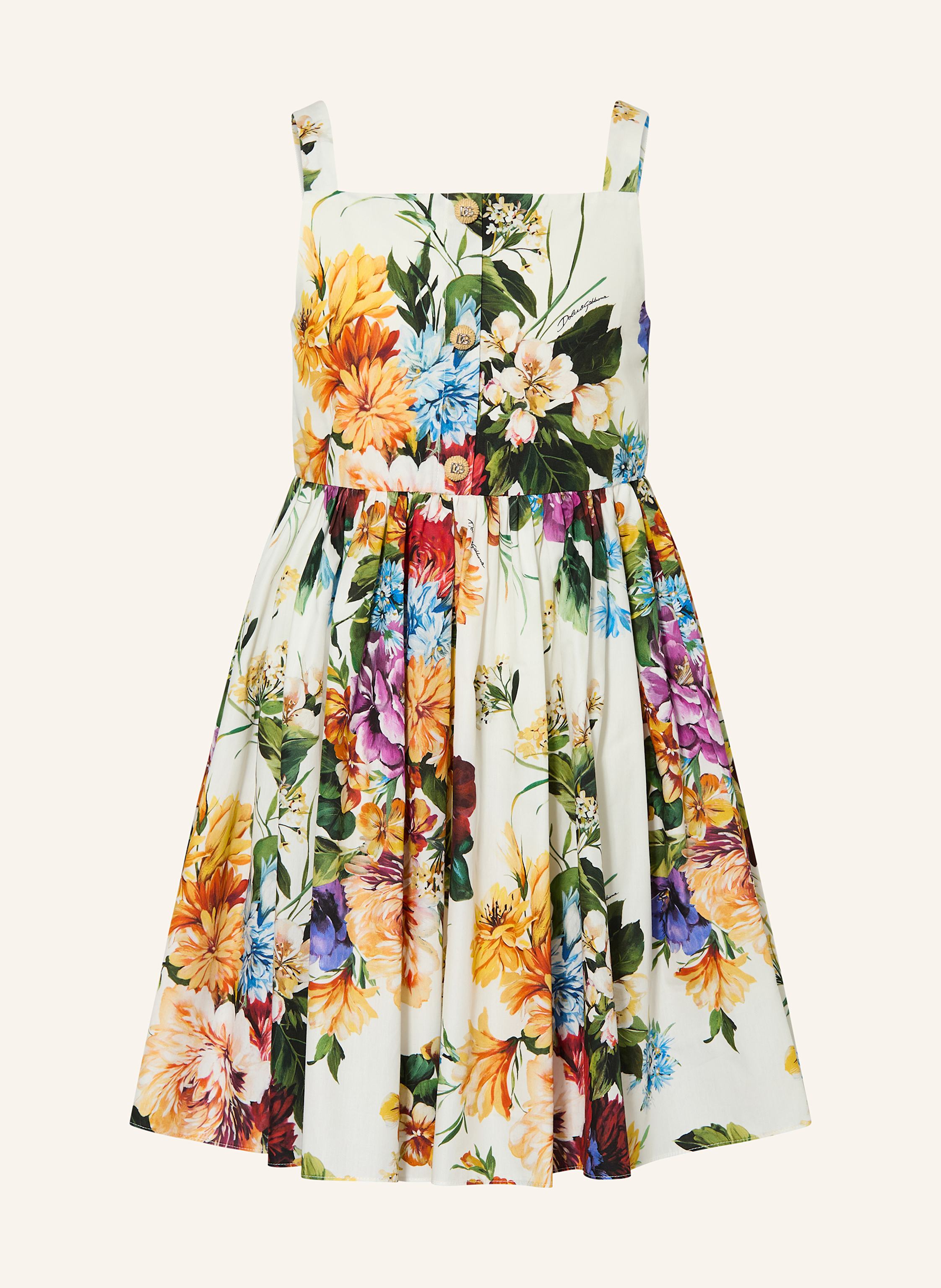 DOLCE & GABBANA Dress KIDS in green / red / blue