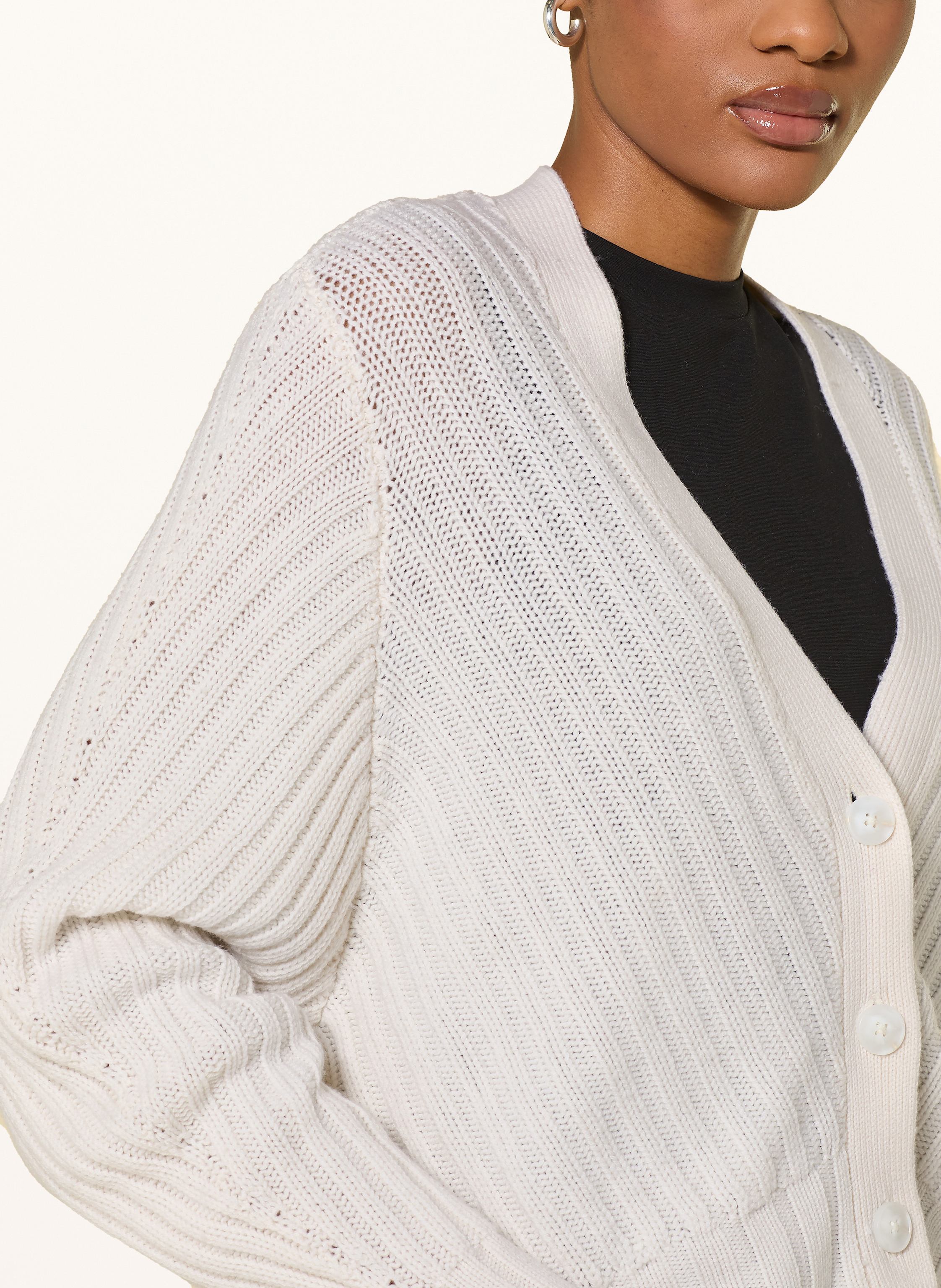 Thumbnail - Mrs & Hugs Strickjacke weiss