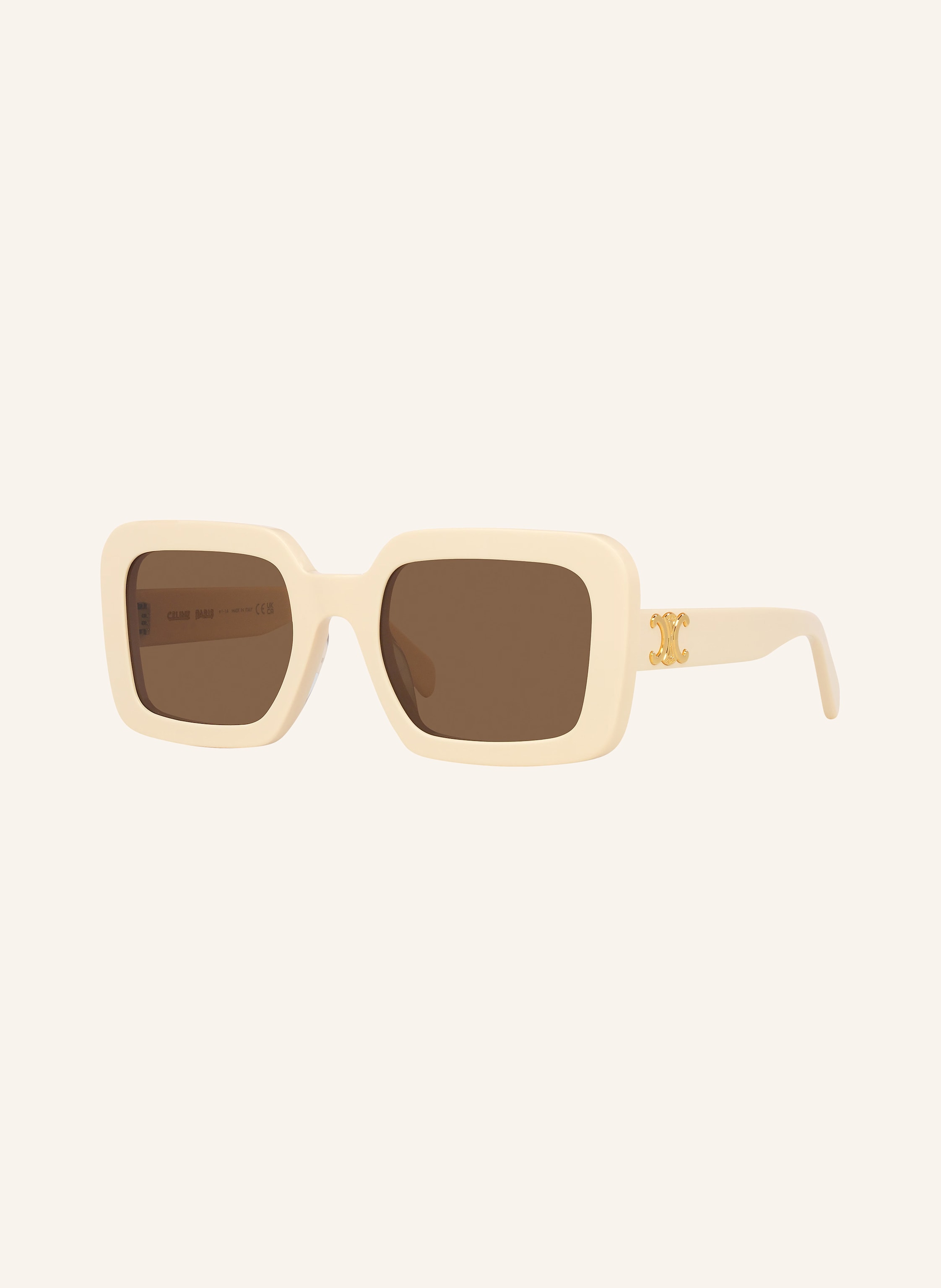 Celine Celine Sonnenbrille cl000491 beige in 3100D1 - BEIGE/ BRAUN