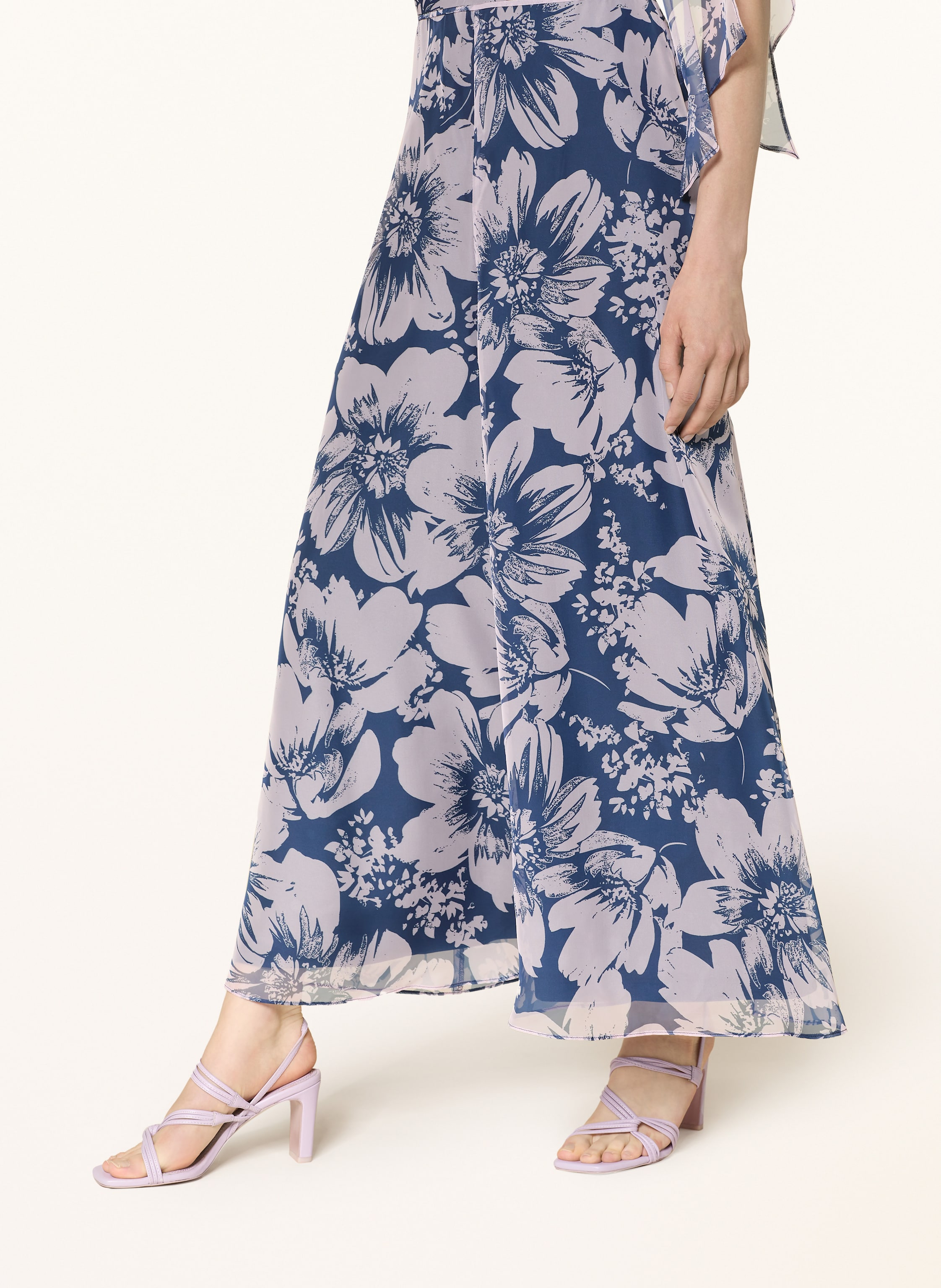 Thumbnail - Adrianna Papell One-Shoulder-Jumpsuit blau