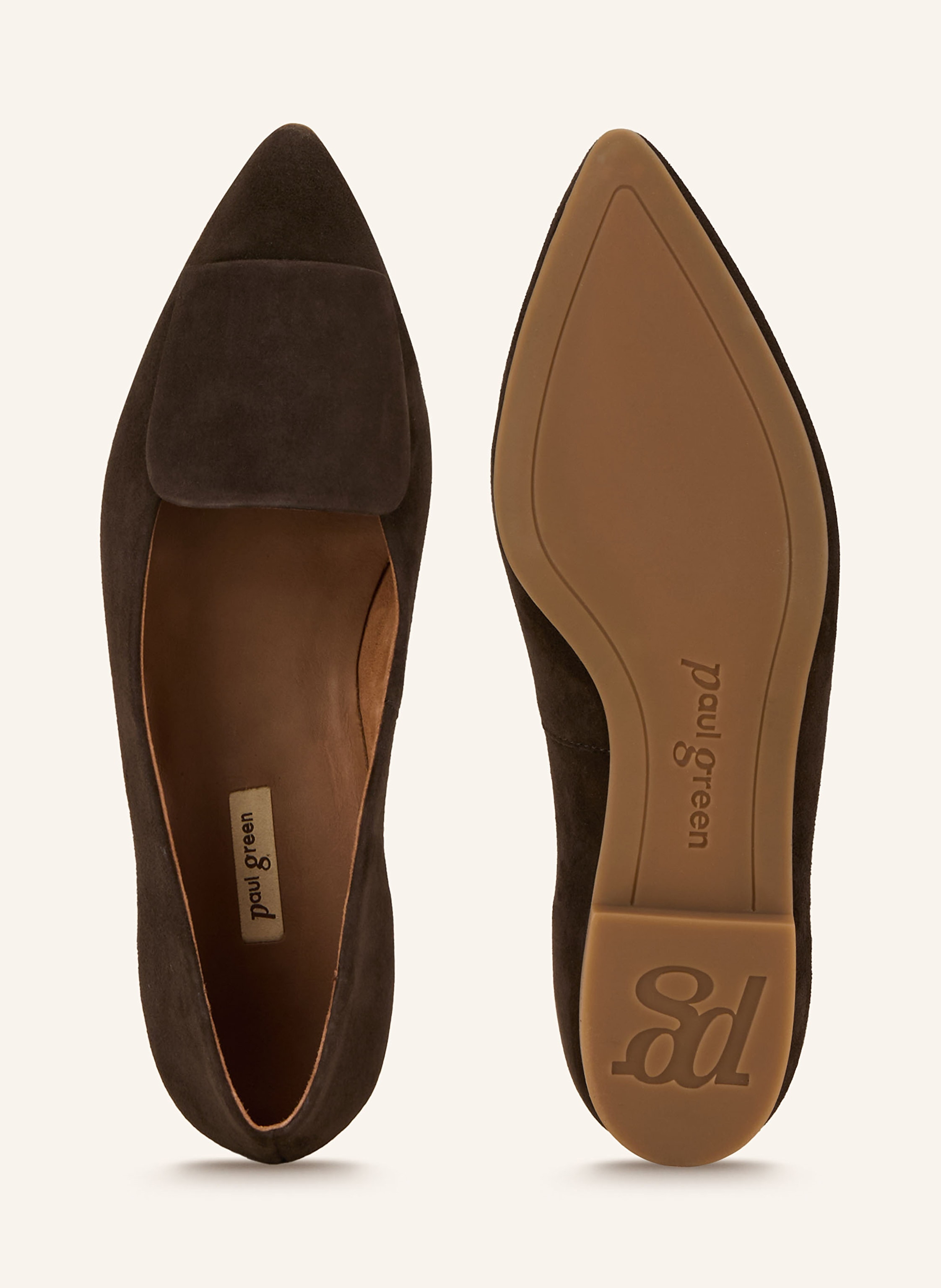 Thumbnail - Paul Green Ballerinas braun