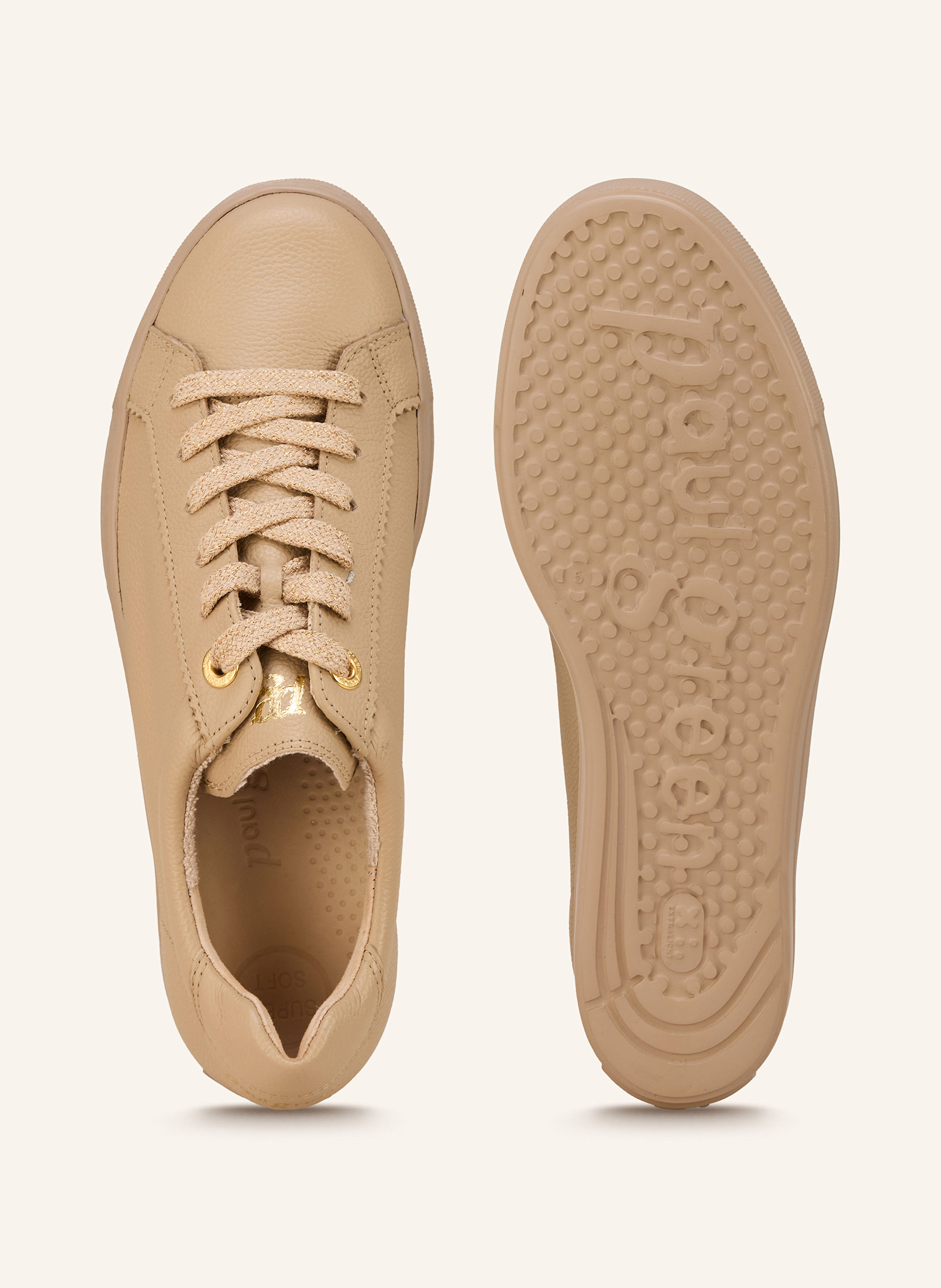 Thumbnail - Paul Green Plateau-Sneaker Maincalf Space beige