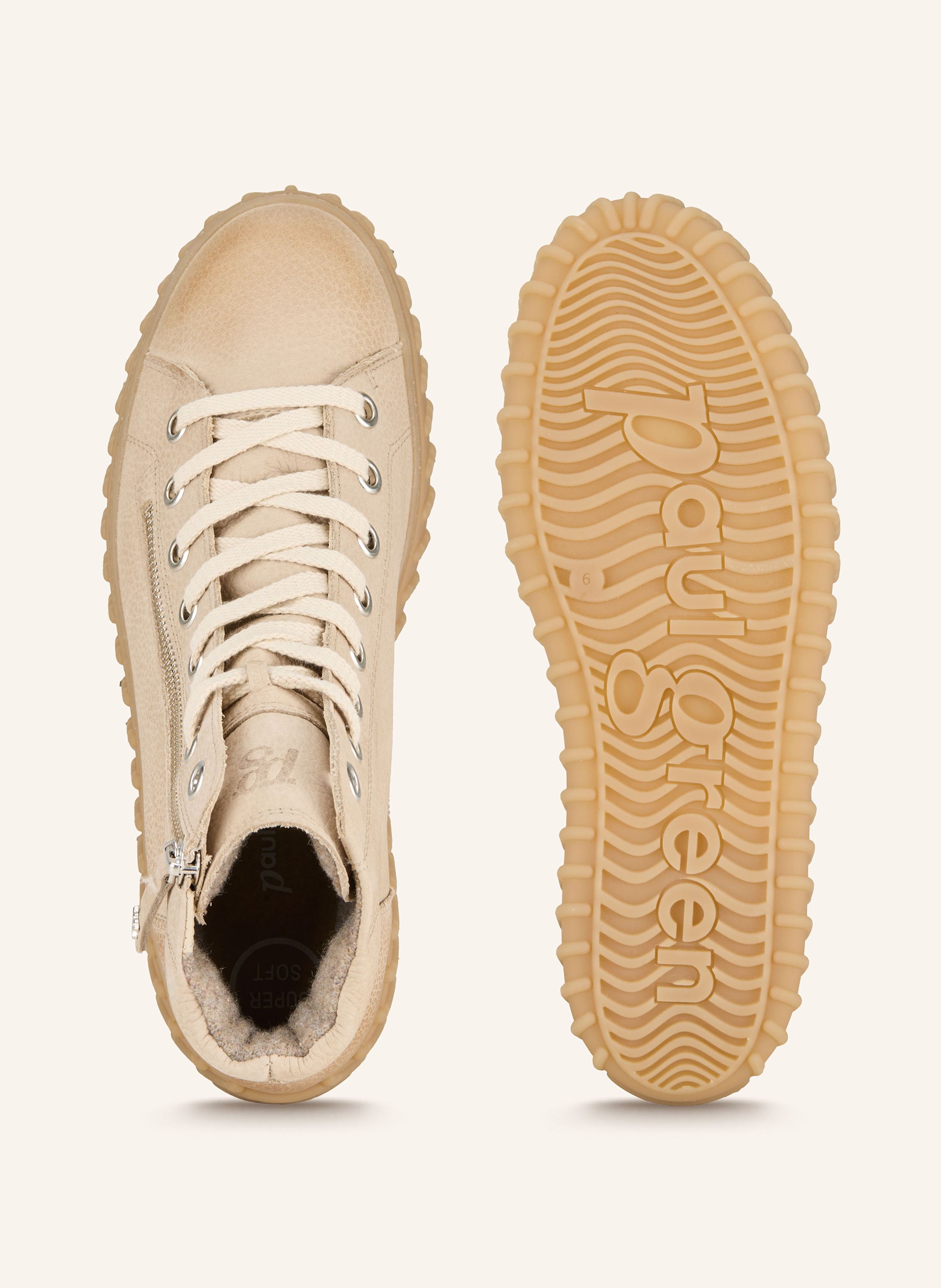 Thumbnail - Paul Green Hightop-Sneaker beige