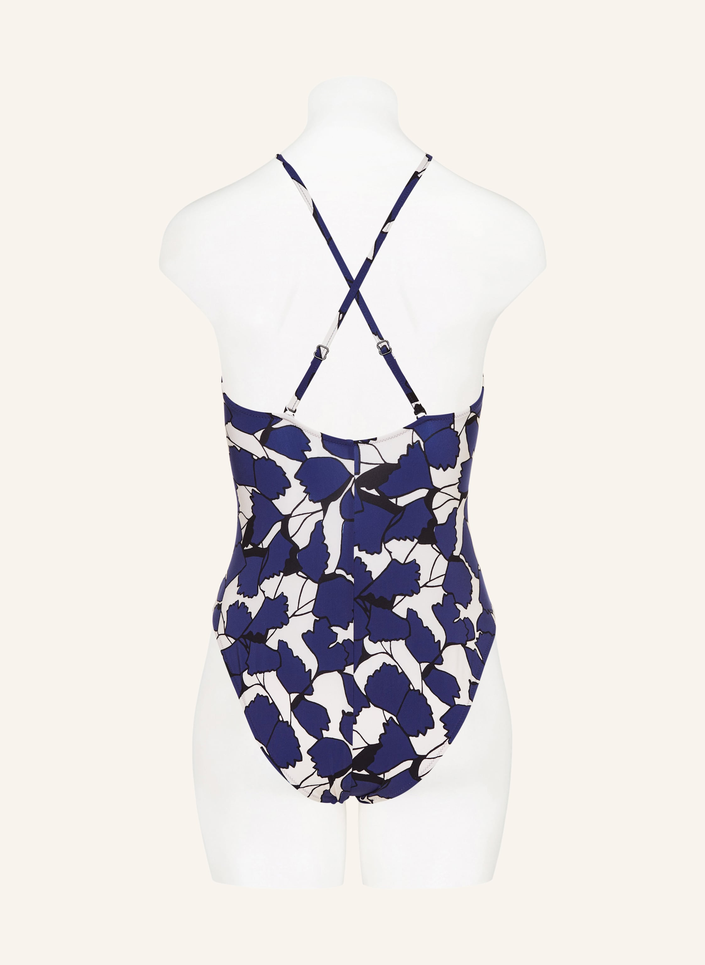 Thumbnail - Maryan Mehlhorn Badeanzug Blue Leaves blau