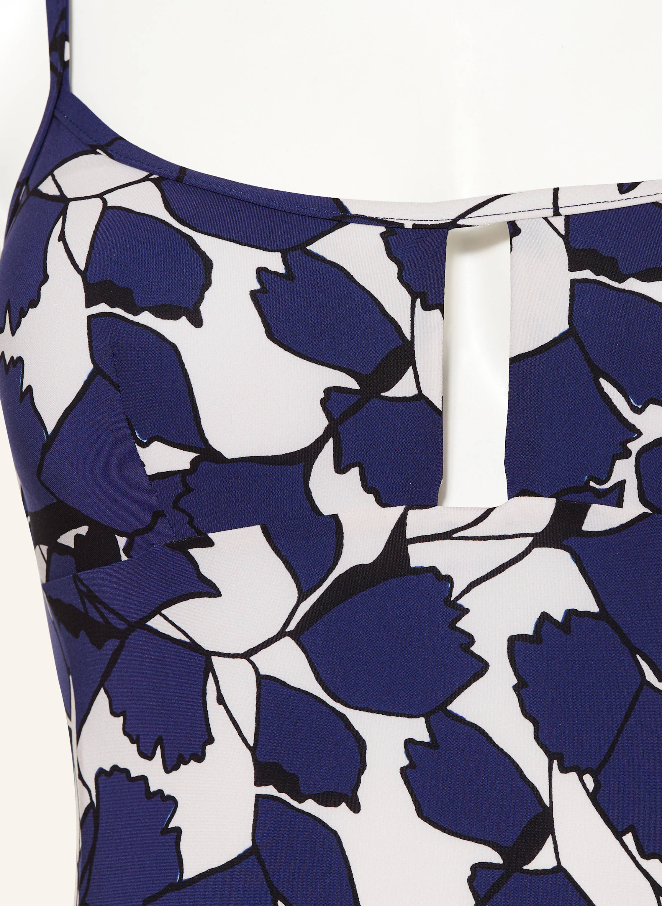 Thumbnail - Maryan Mehlhorn Badeanzug Blue Leaves blau