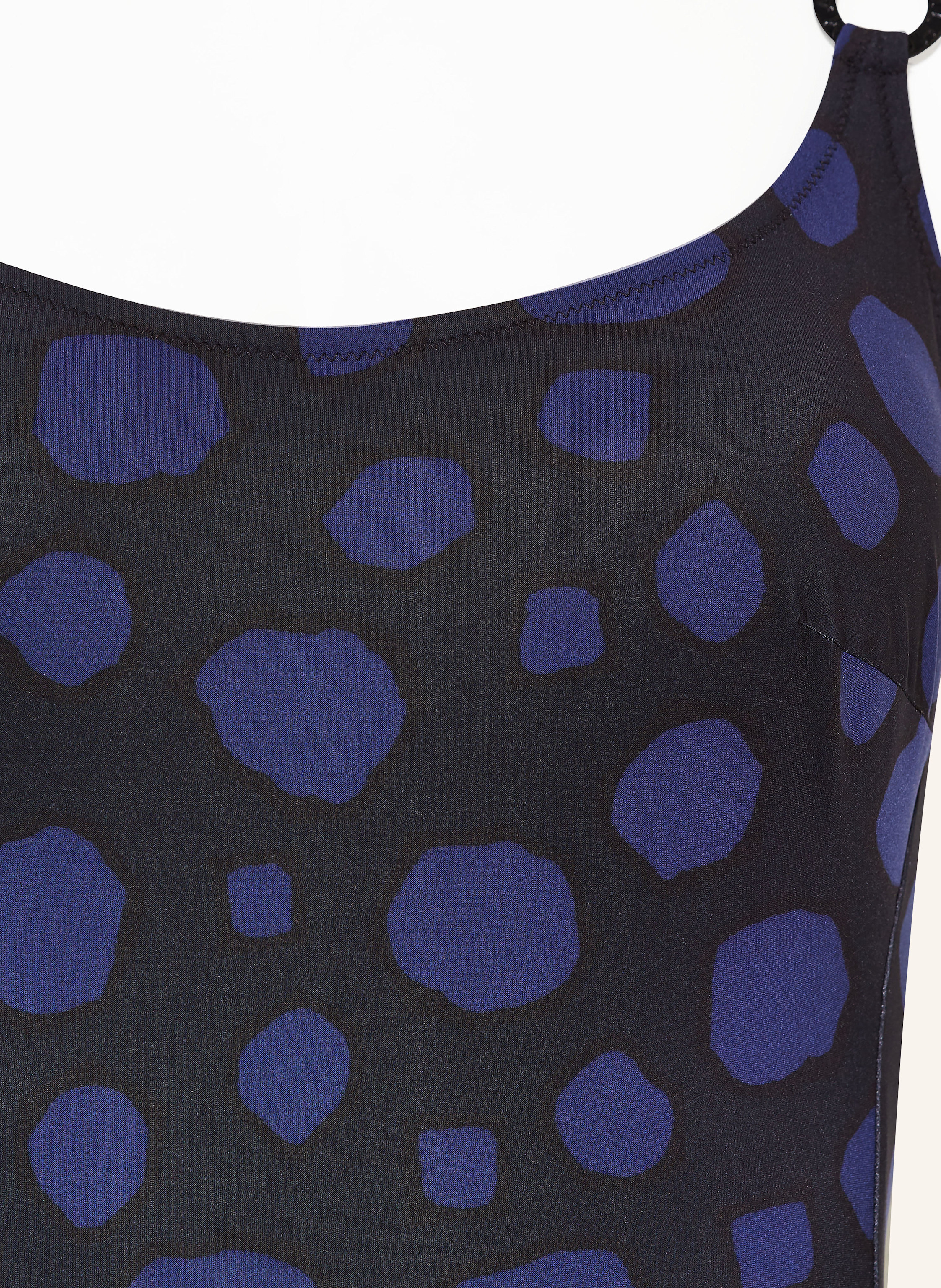 Thumbnail - Maryan Mehlhorn Bügel-Badeanzug Blue Dots schwarz