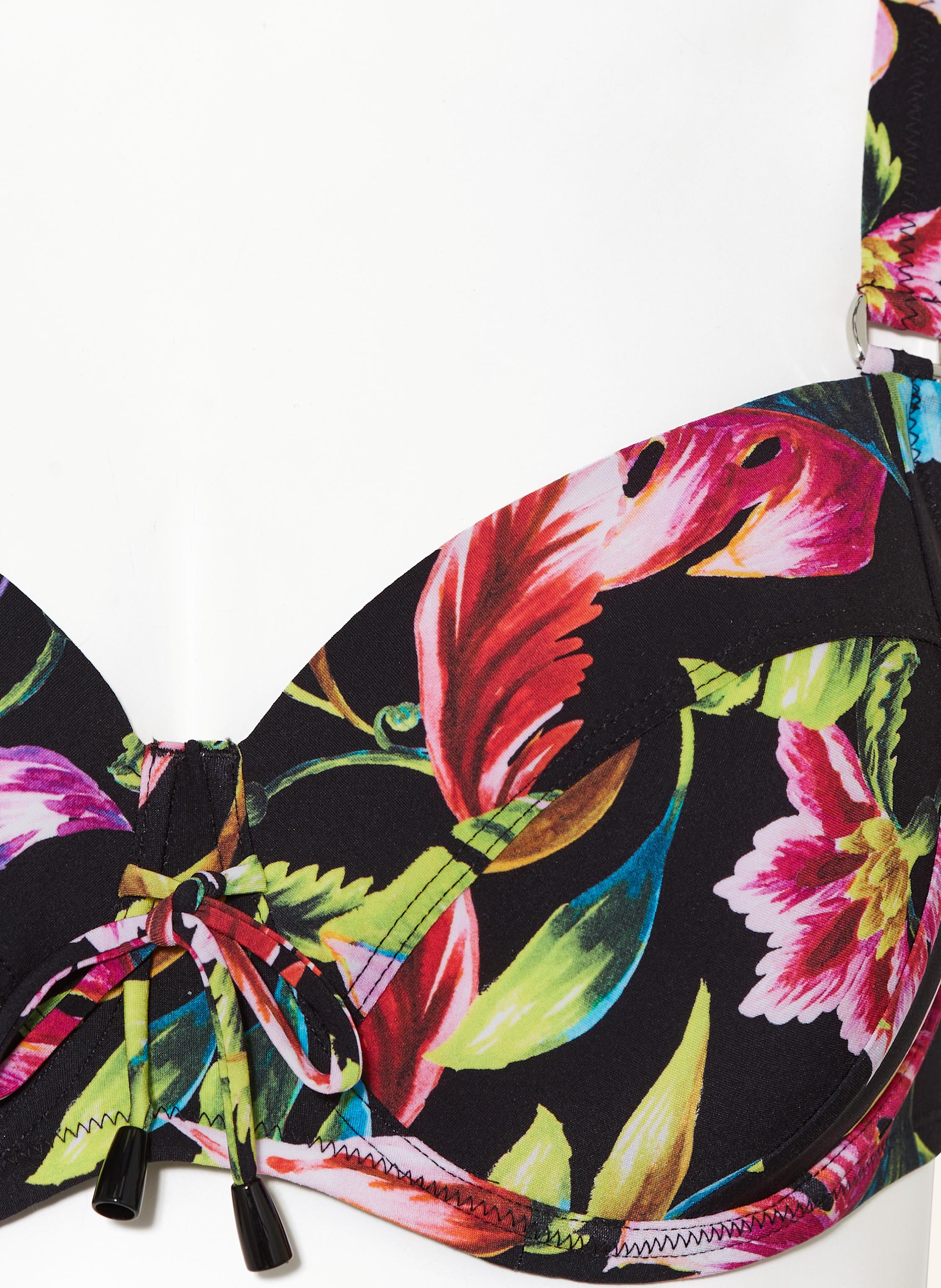 Thumbnail - Lidea Bügel-Bikini-Top Exotic Blaze schwarz