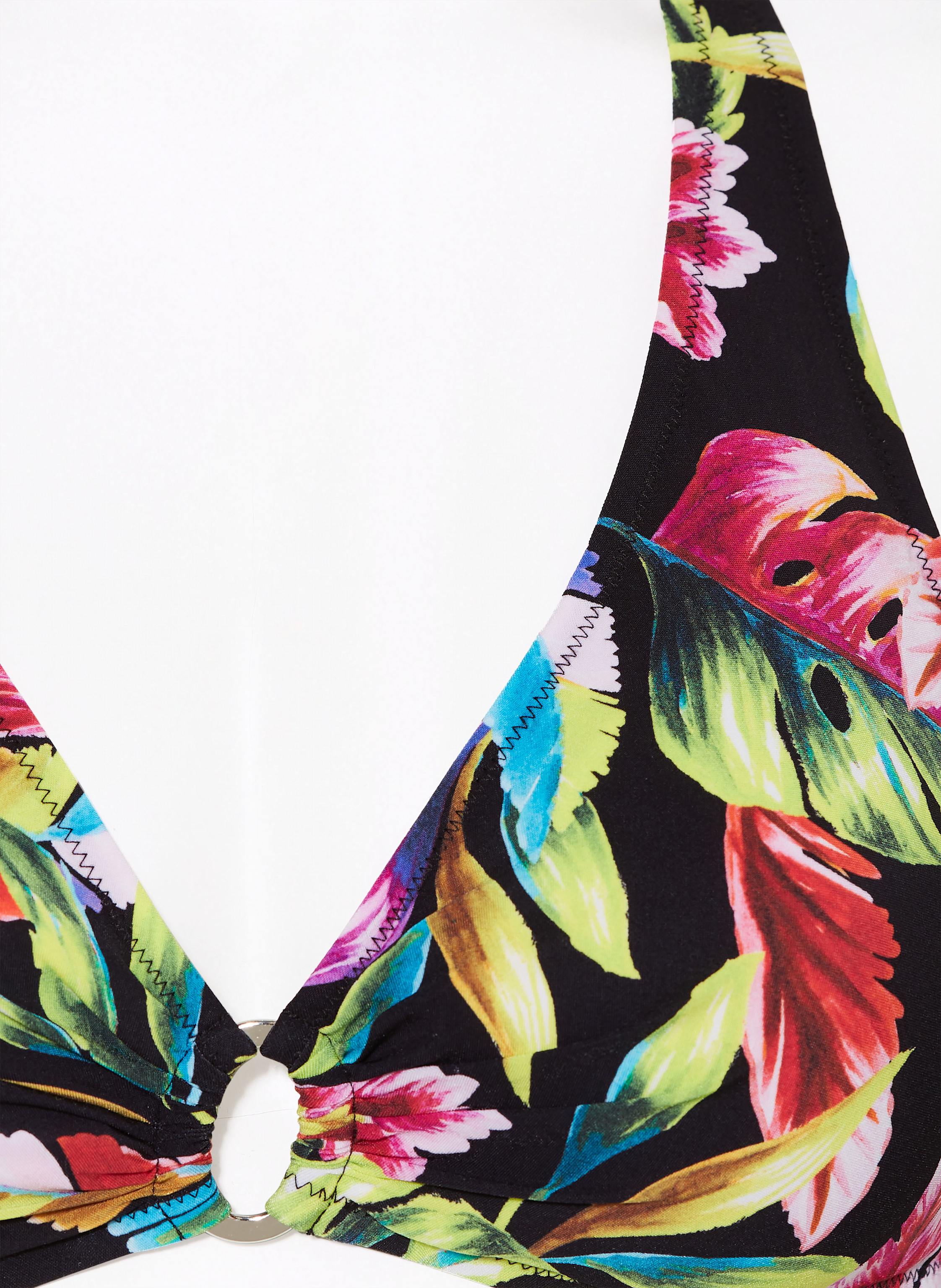 Thumbnail - Lidea Neckholder-Bikini-Top Exotic Blaze schwarz