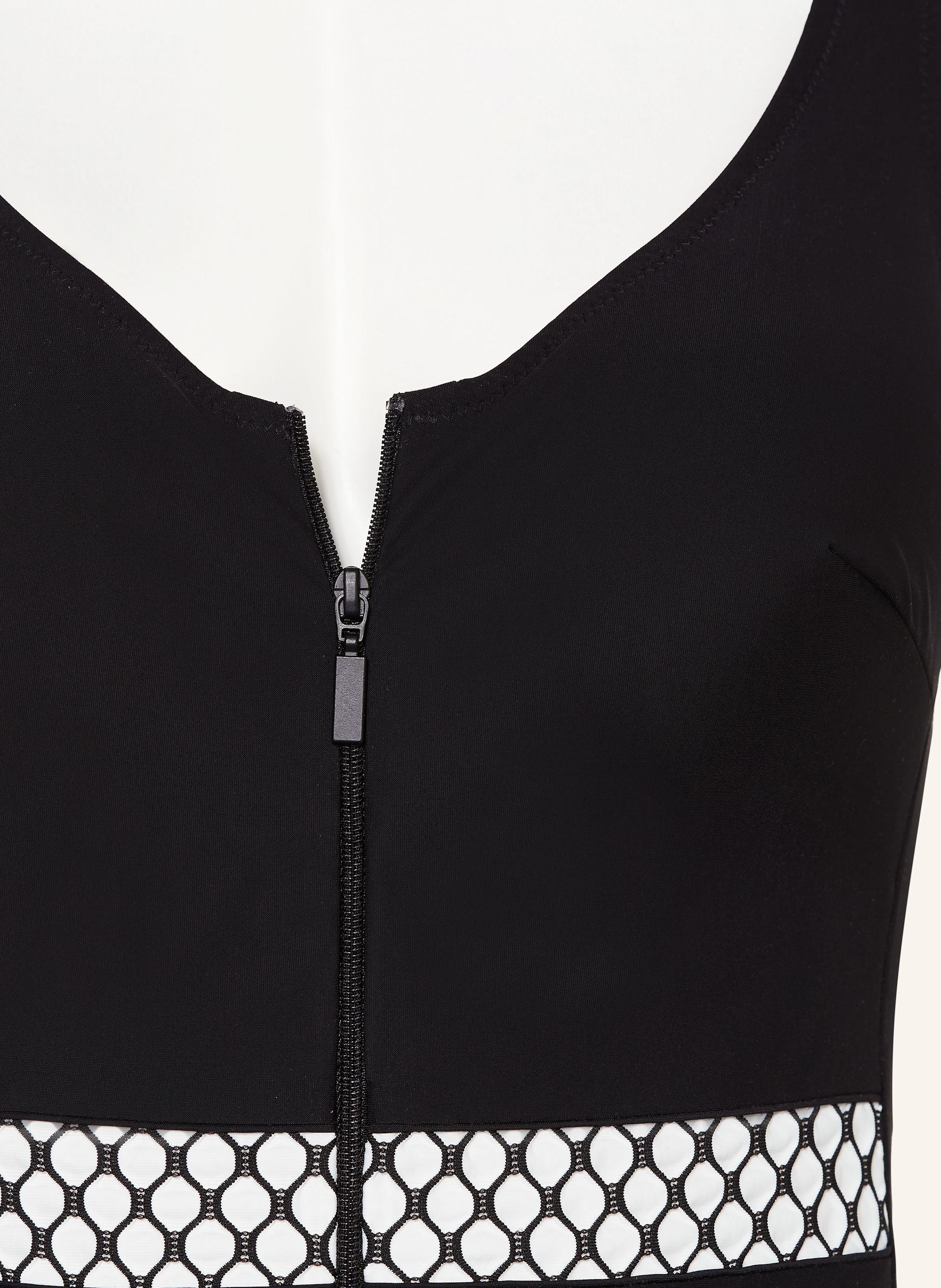 Thumbnail - Charmline Shape-Badeanzug Textured Dimension schwarz