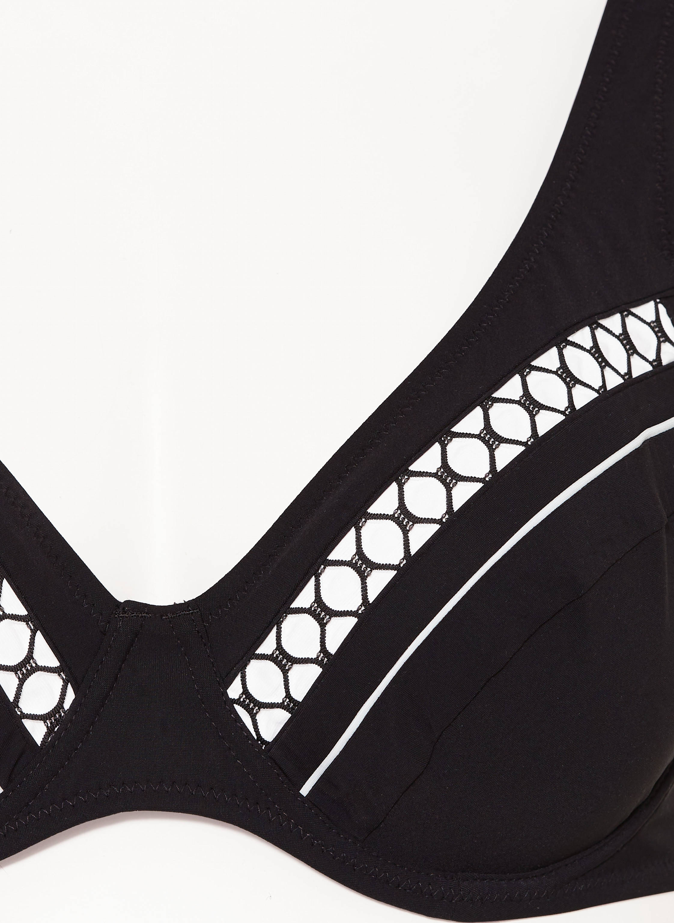 Thumbnail - Charmline Bügel-Bikini Textured Dimension schwarz