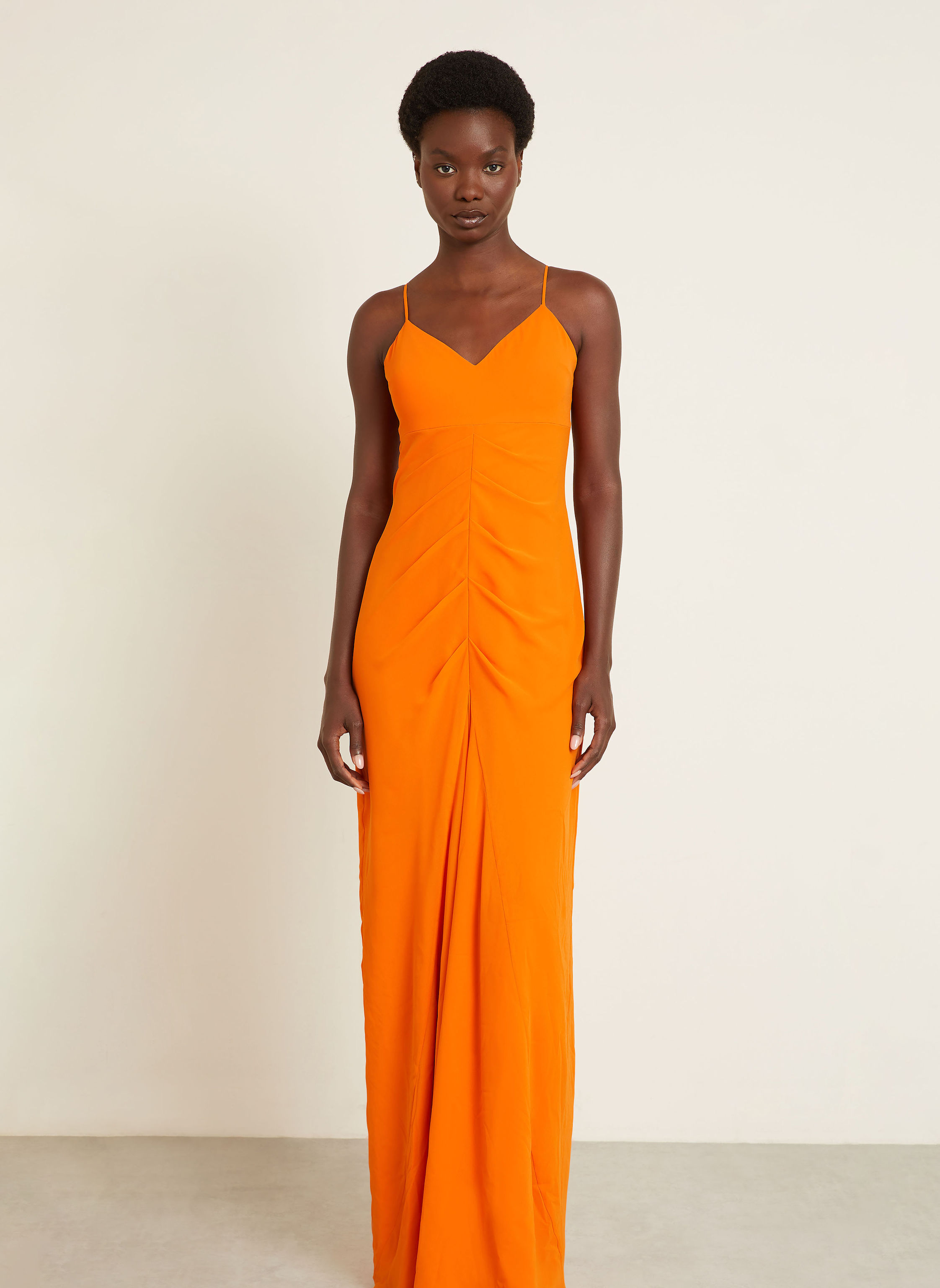Thumbnail - Vera Wang Abendkleid Lyone orange