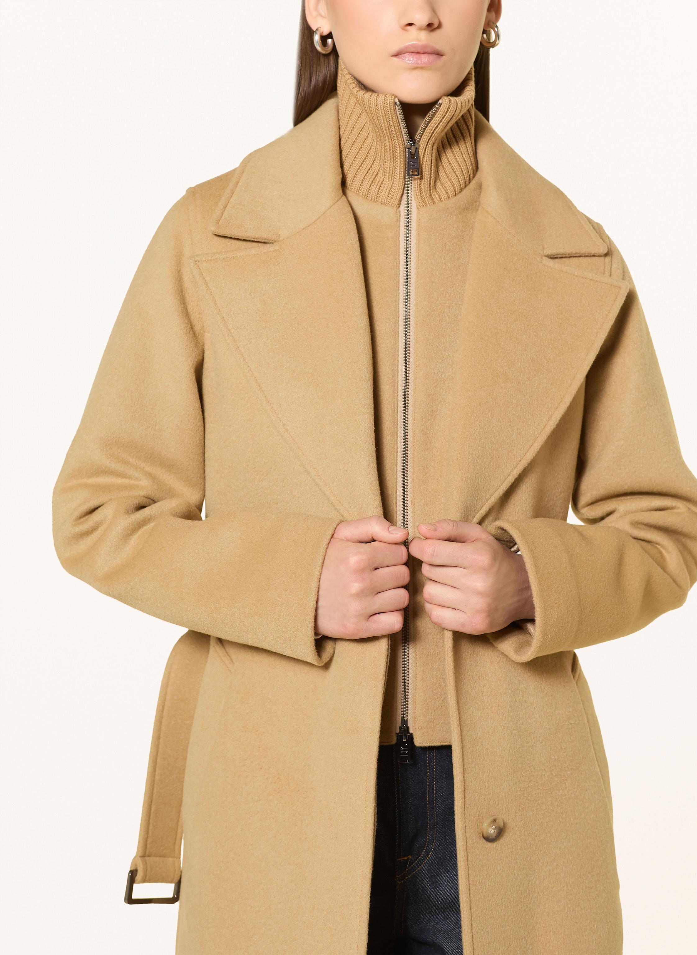 Thumbnail - Woolrich Mantel Mit Herausnehmbarer Blende beige