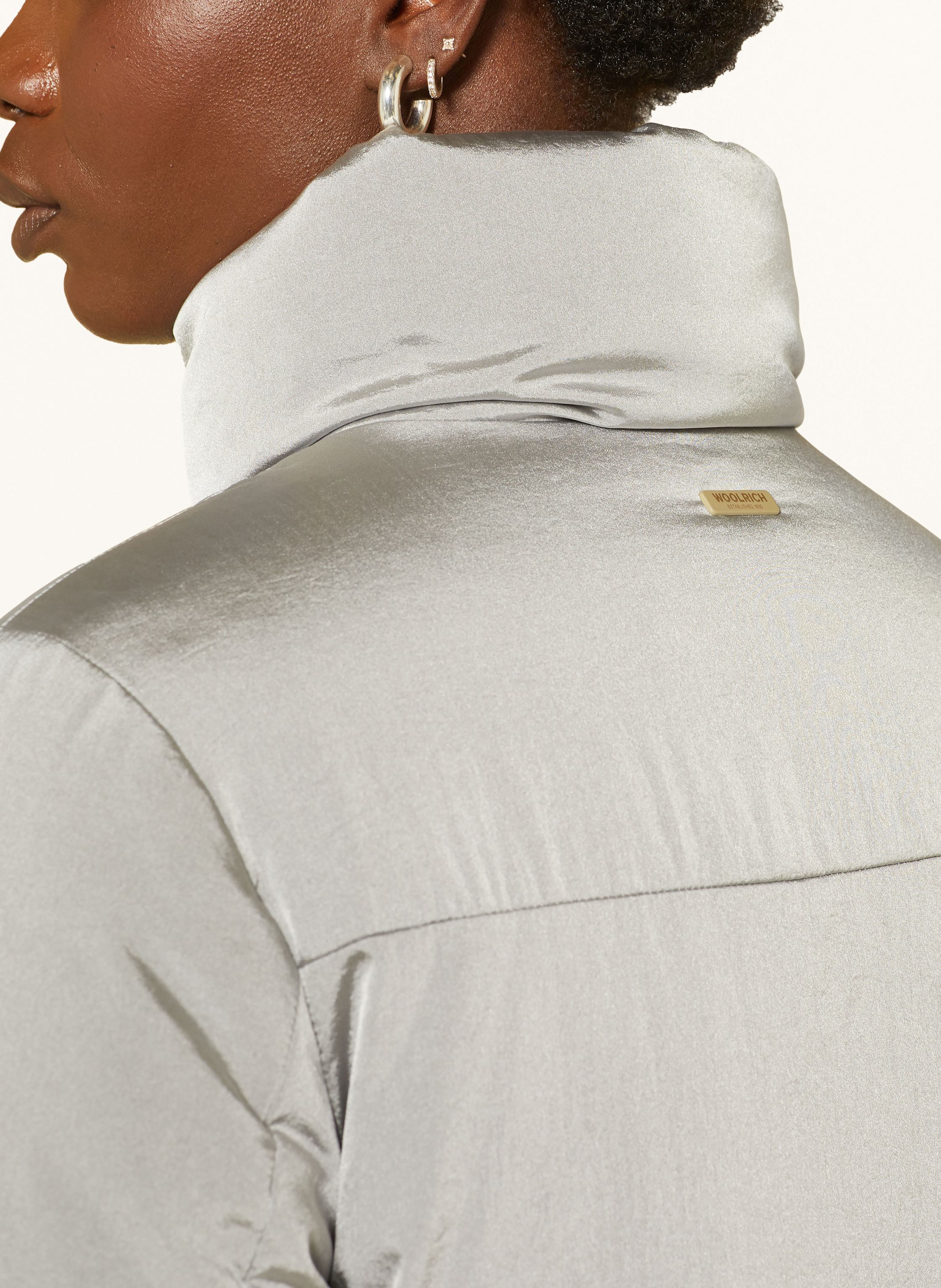 Thumbnail - Woolrich Daunenjacke Marylin grau