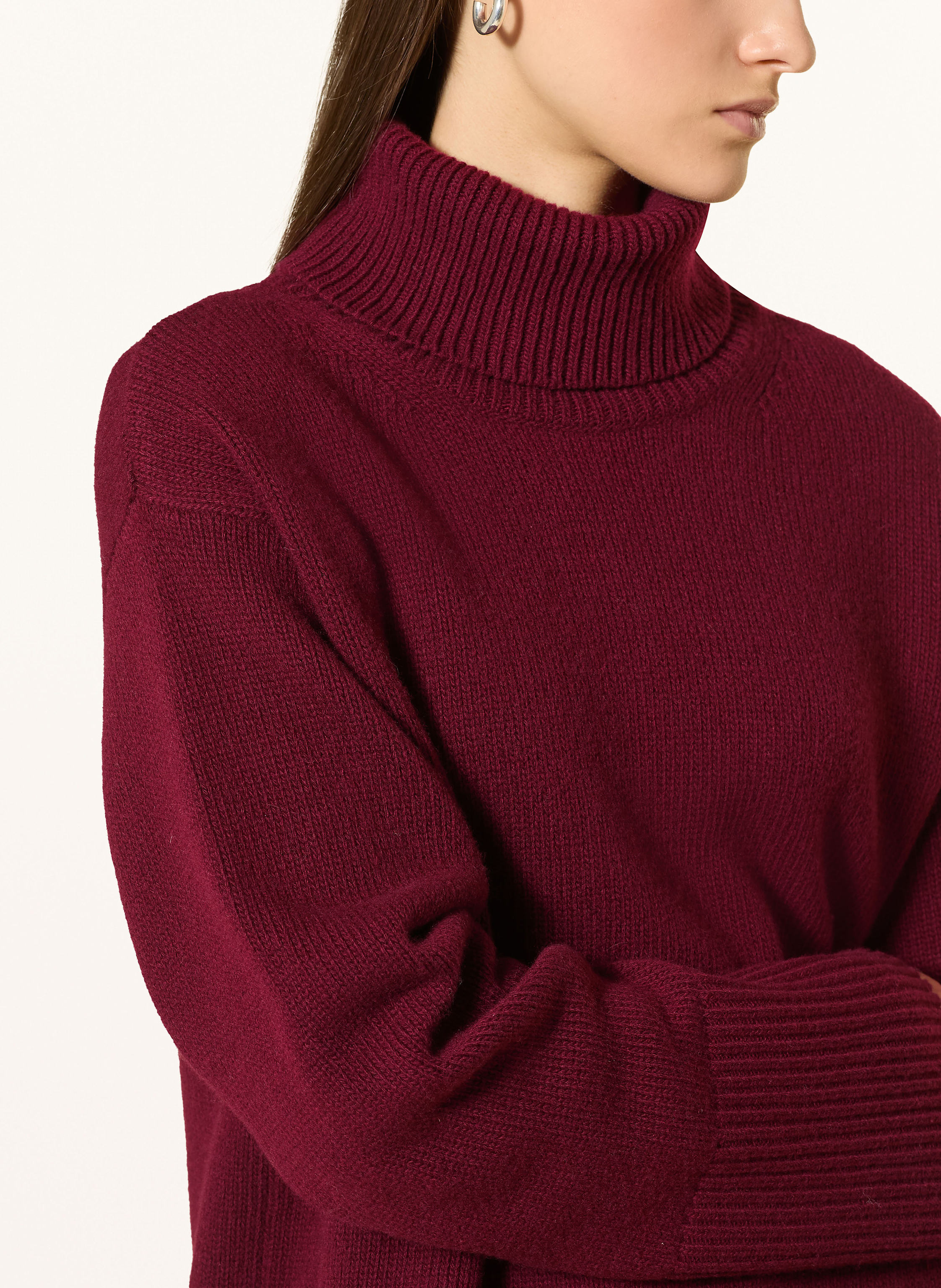 Thumbnail - Woolrich Rollkragenpullover rot
