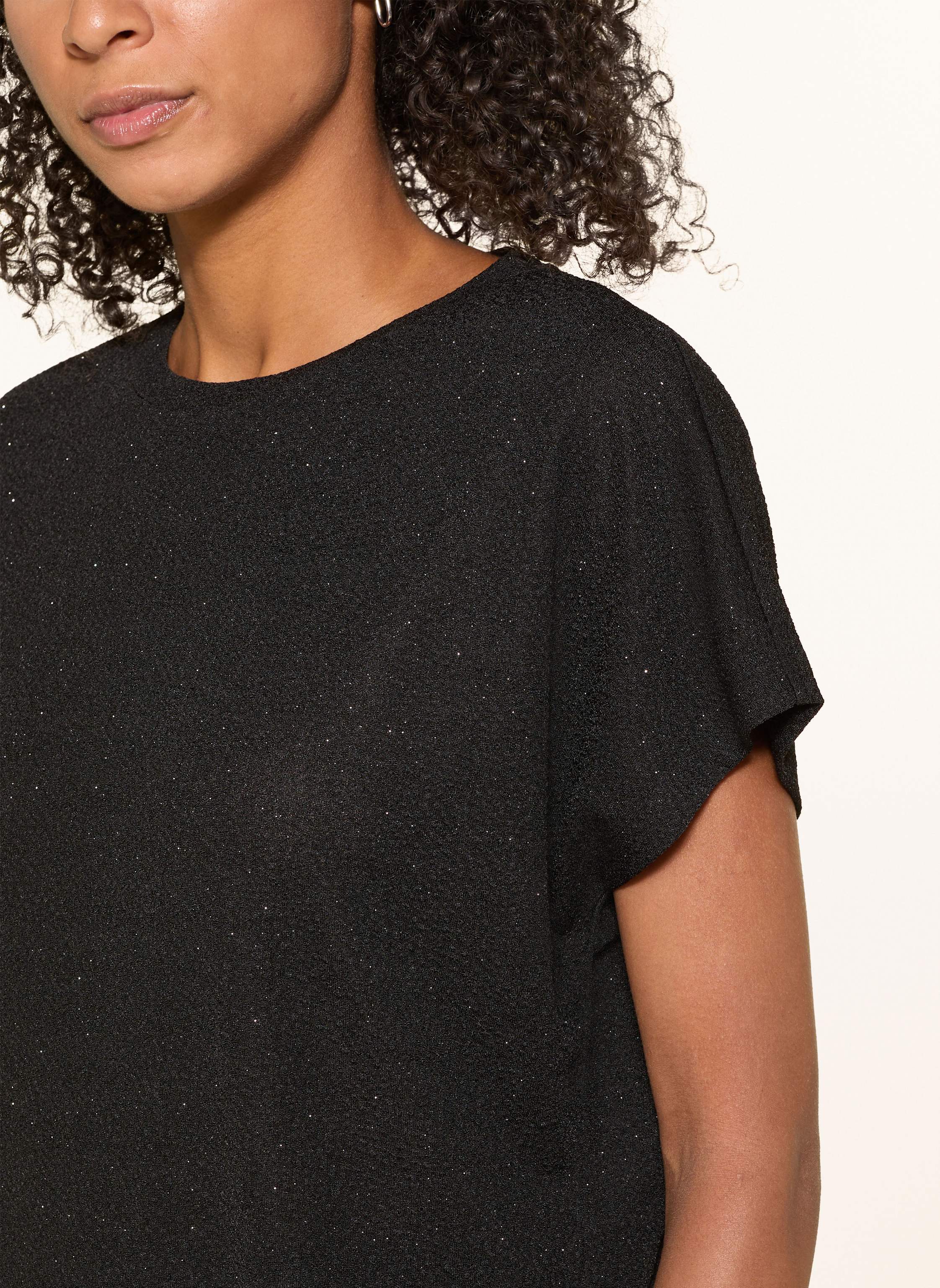 Thumbnail - Darling Harbour T-Shirt Mit Glitzergarn schwarz