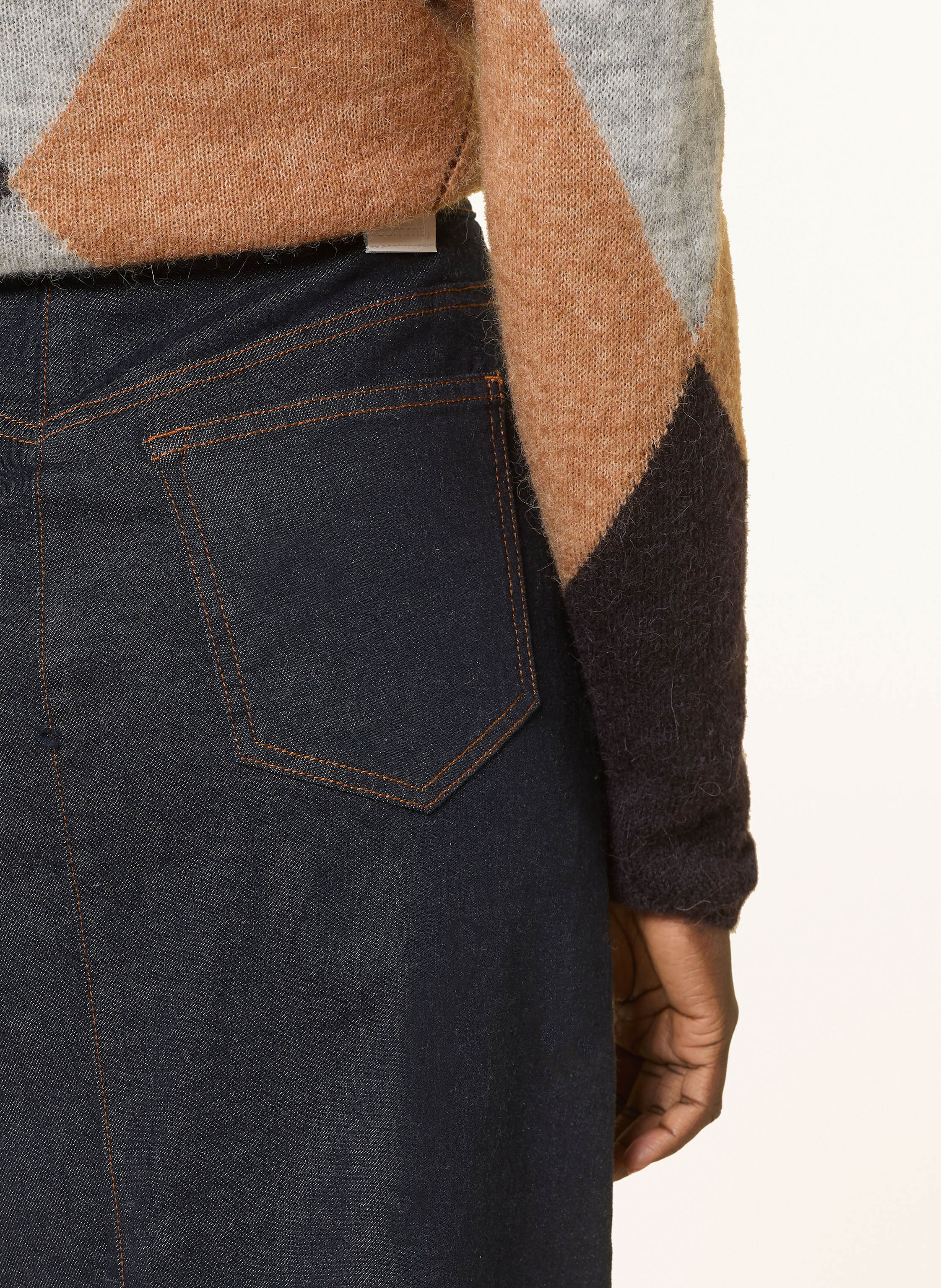 Thumbnail - Comma Jeansrock blau