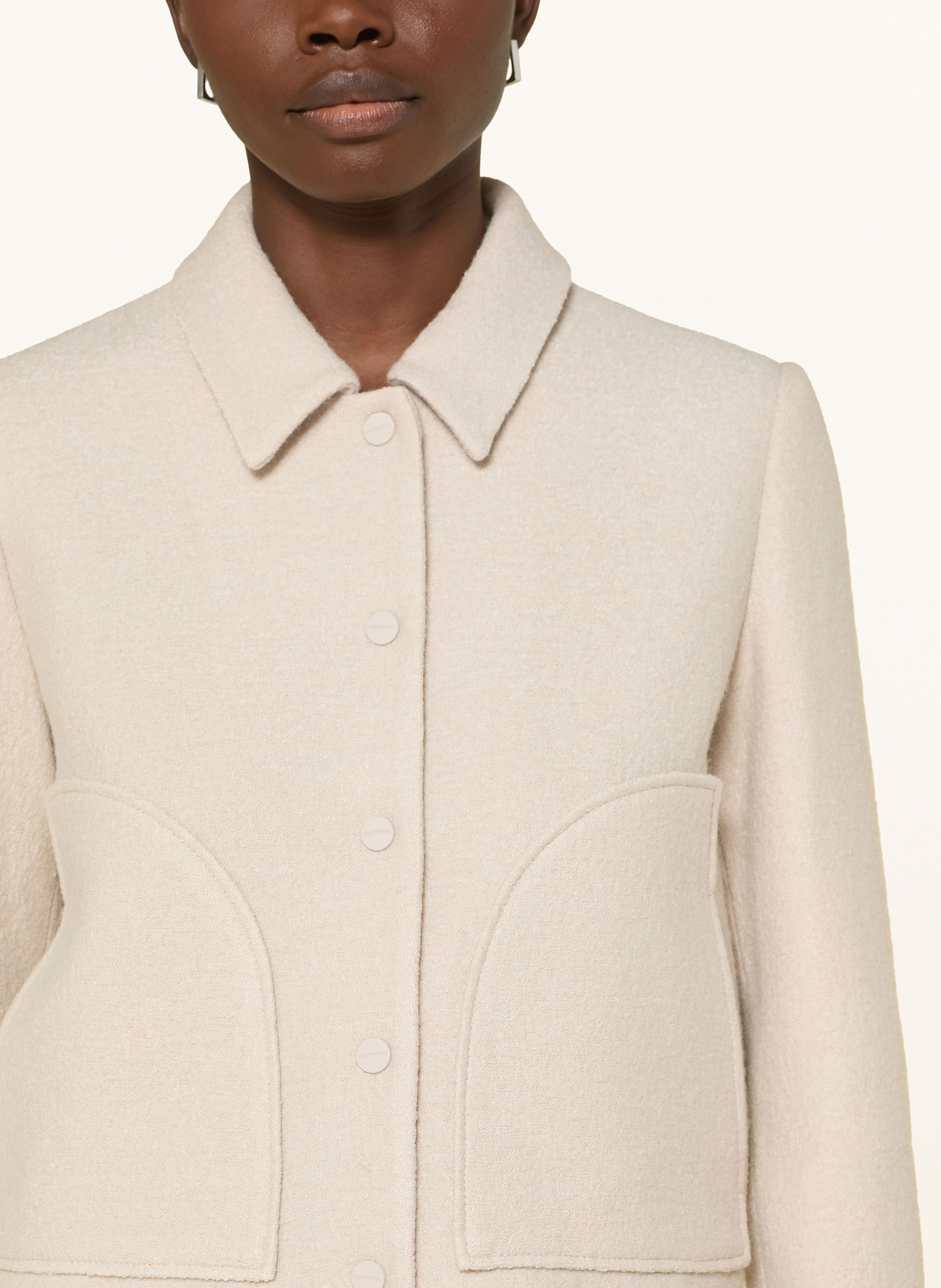 Thumbnail - Comma Kastenjacke beige