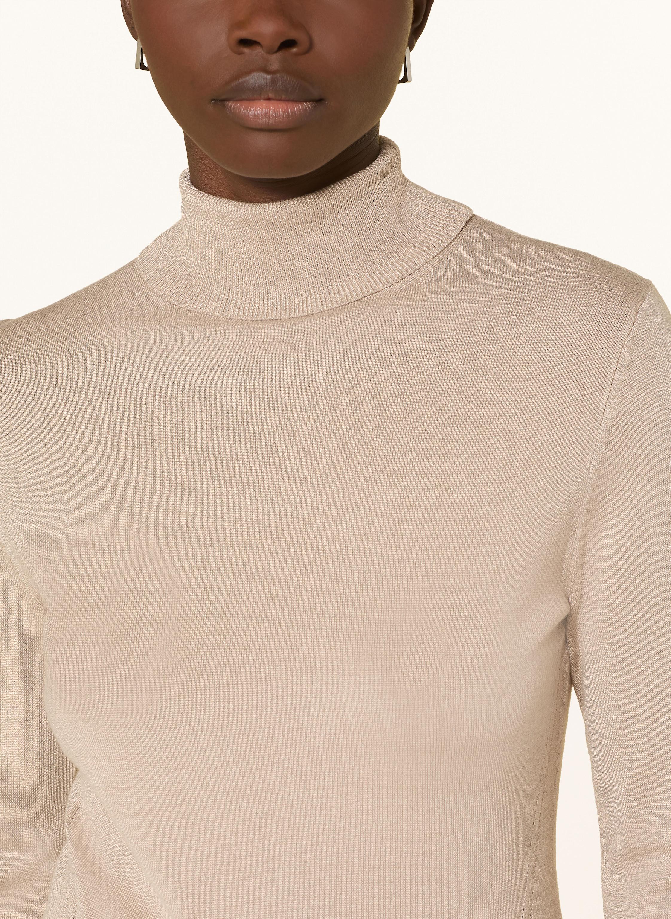 Thumbnail - Comma Rollkragenpullover beige