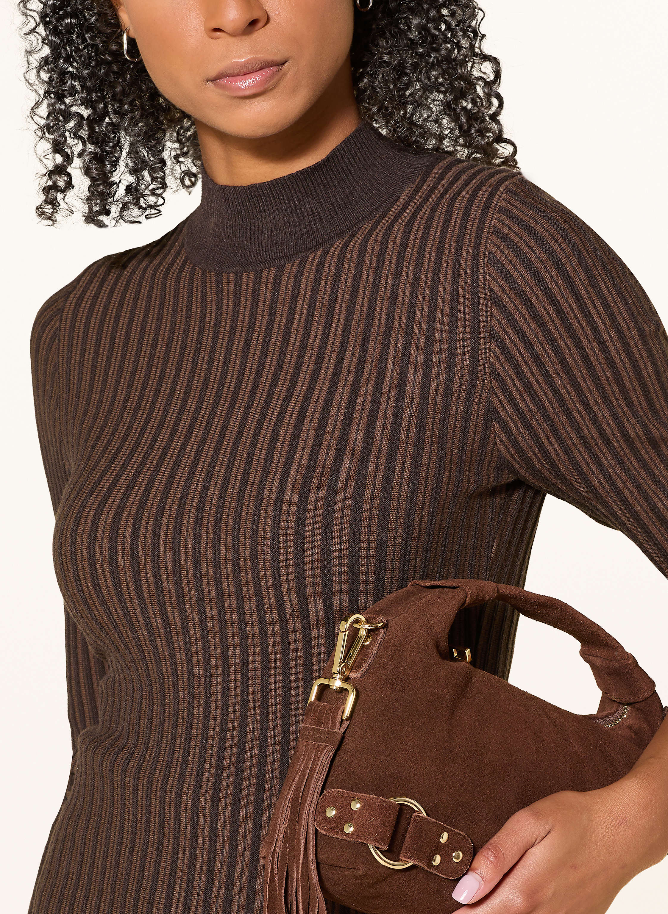 Thumbnail - Comma Pullover braun