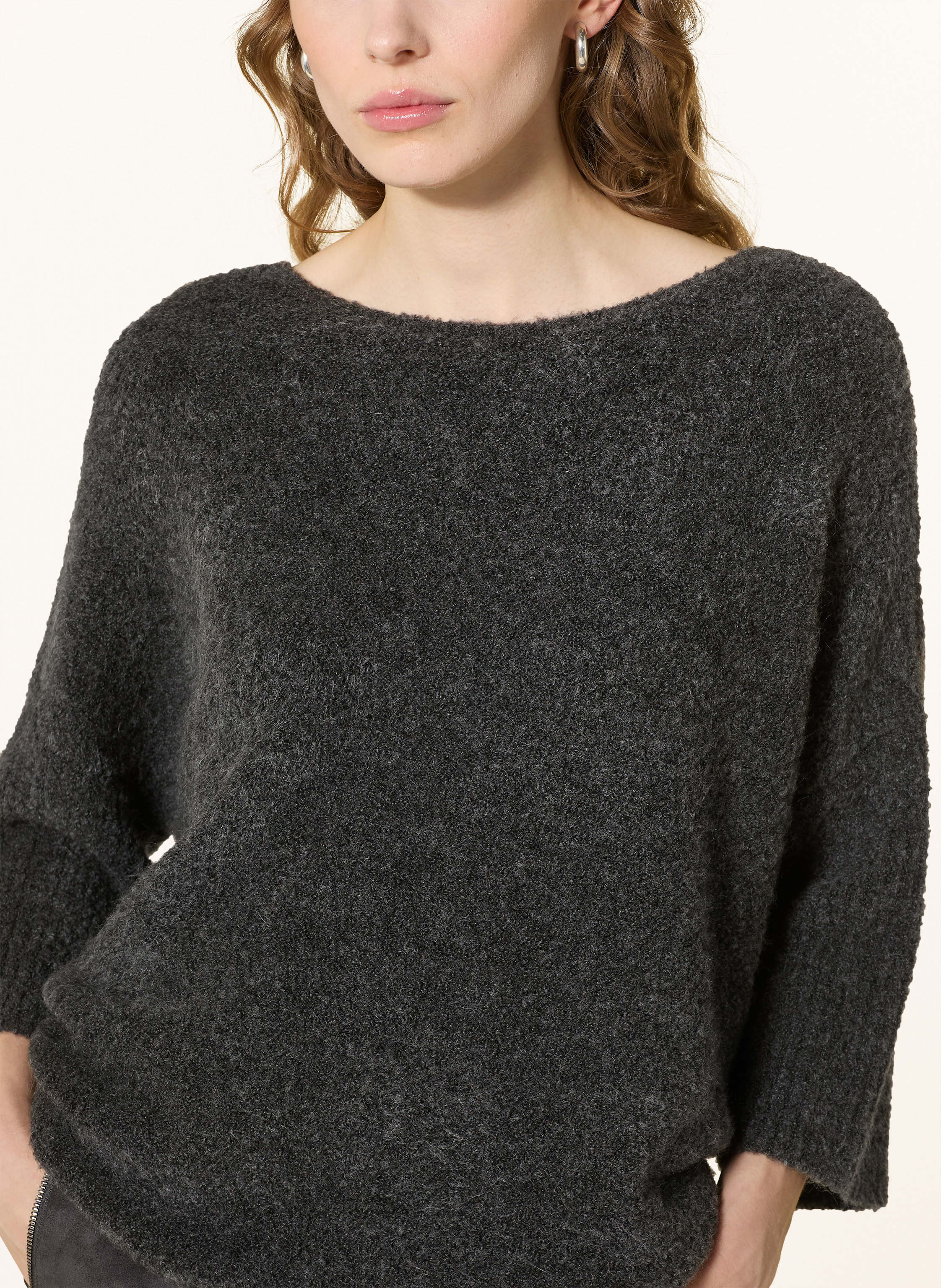 Thumbnail - S.Oliver Black Label Pullover Mit 3/4-Arm grau