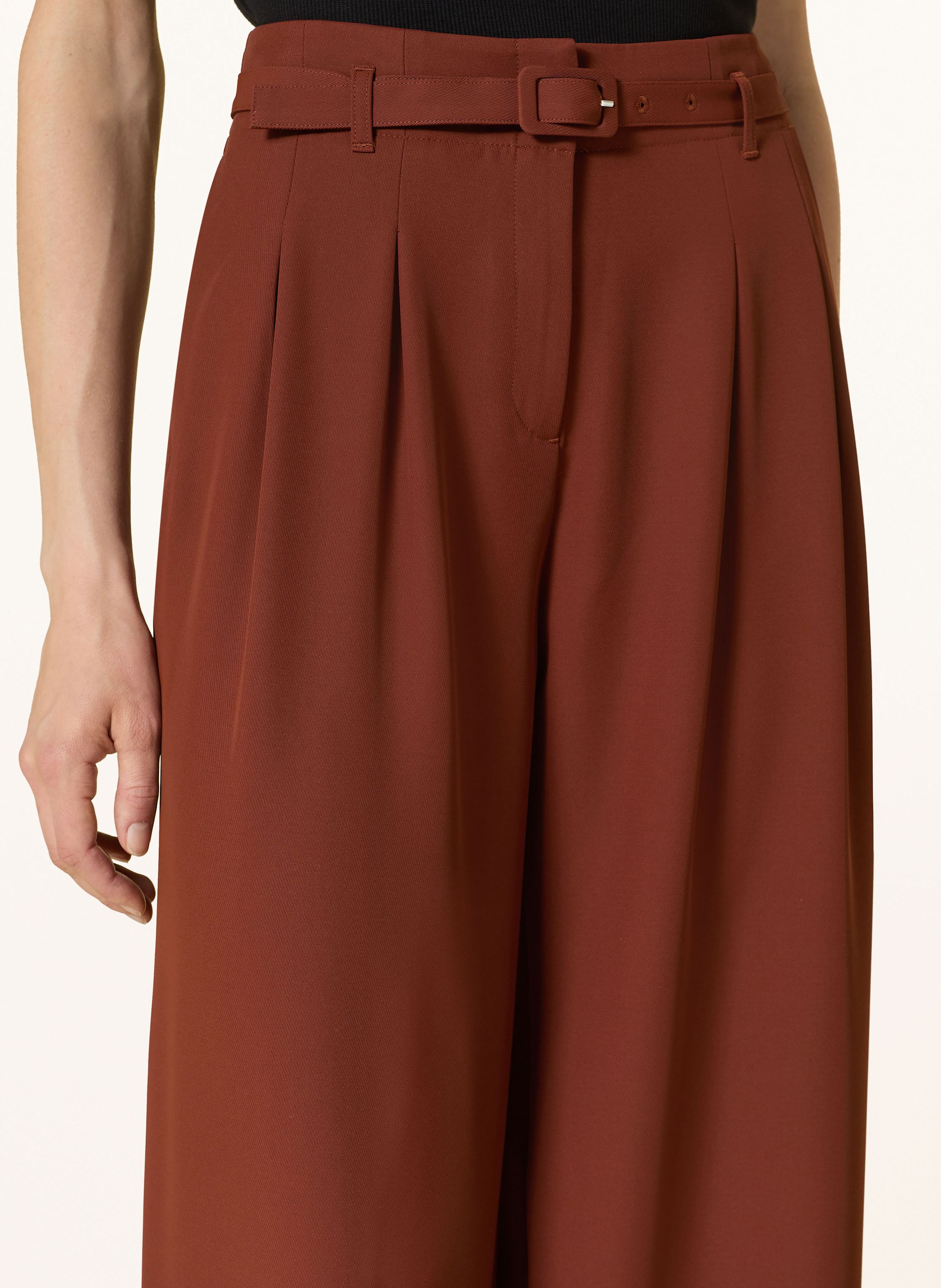 Thumbnail - S.Oliver Black Label Marlenehose braun