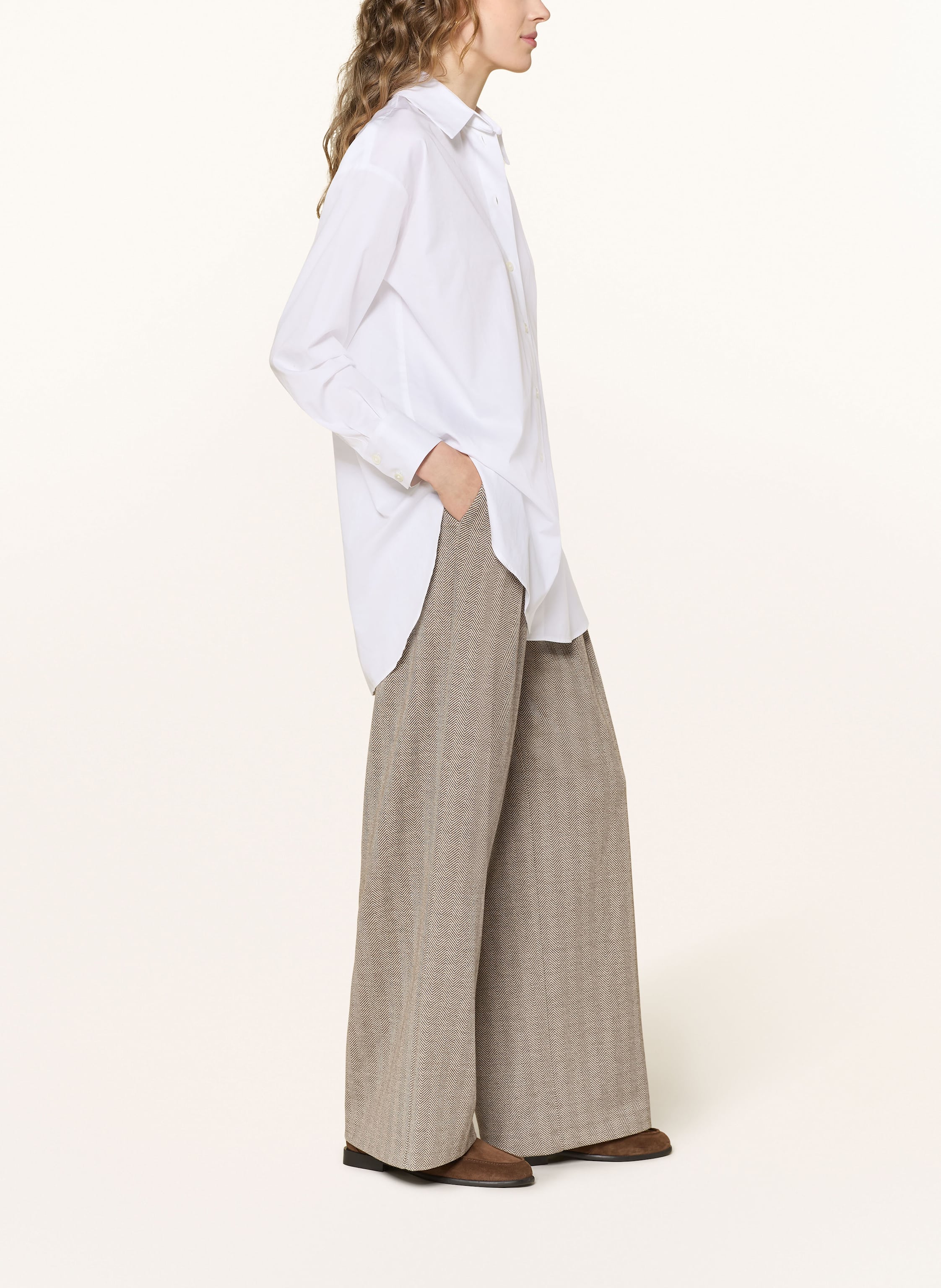 Thumbnail - S.Oliver Black Label Marlenehose beige