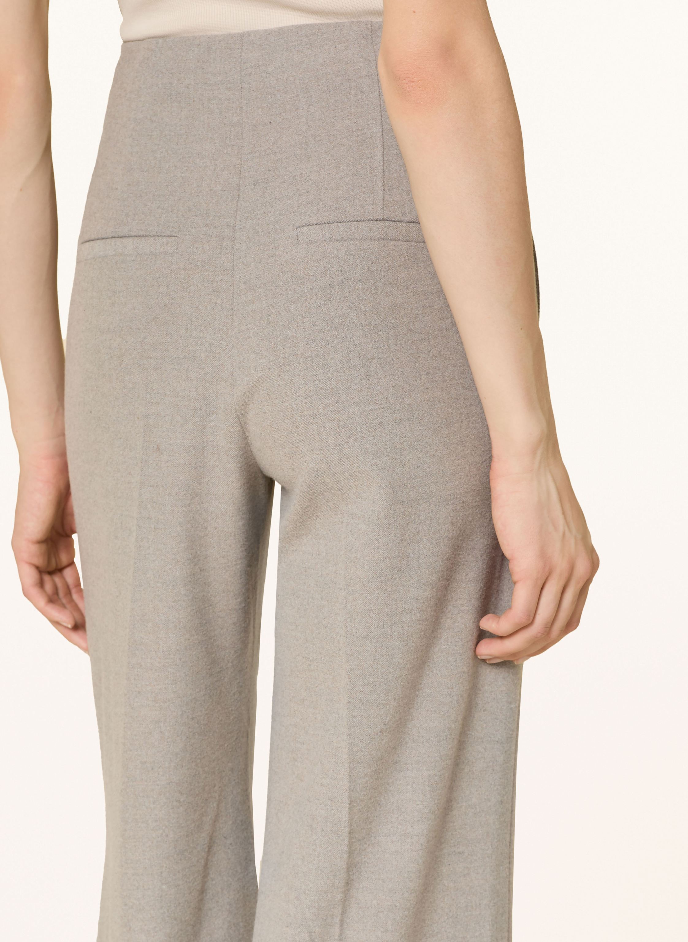 Thumbnail - S.Oliver Black Label Flanell-Culotte grau