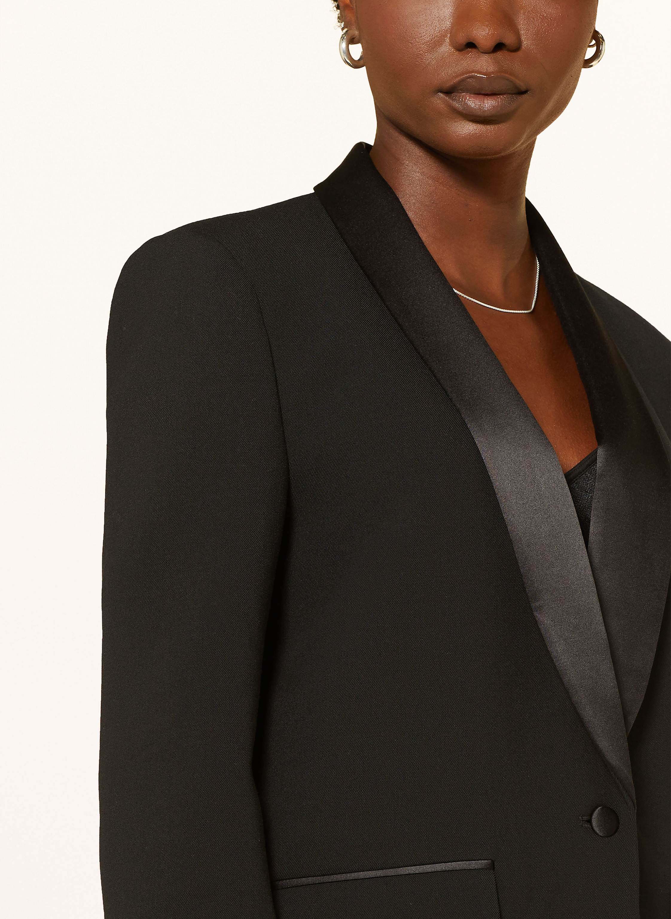 Thumbnail - Livy Blazer Louis Mit Cut-Out schwarz