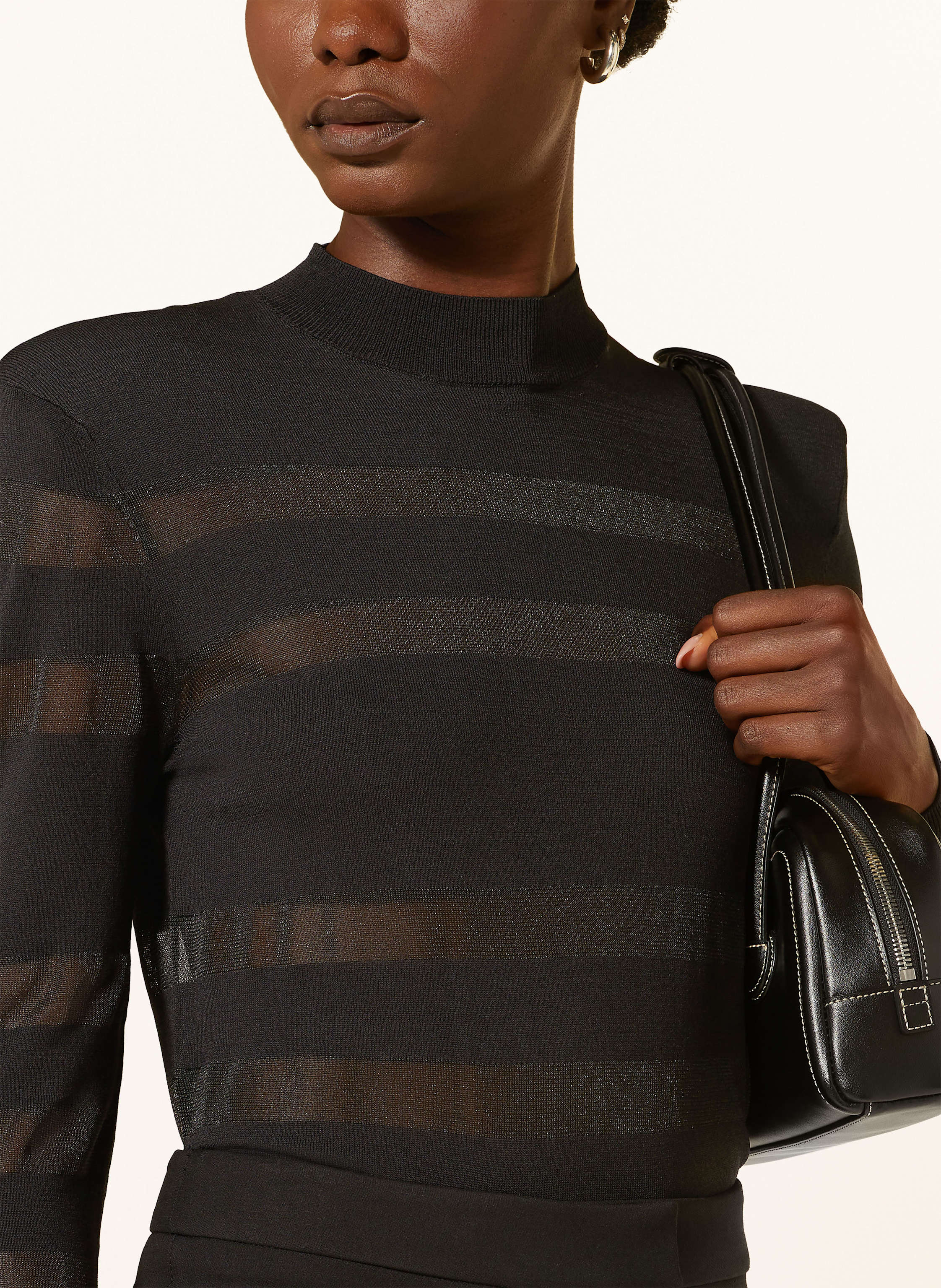 Thumbnail - Livy Pullover Alix schwarz