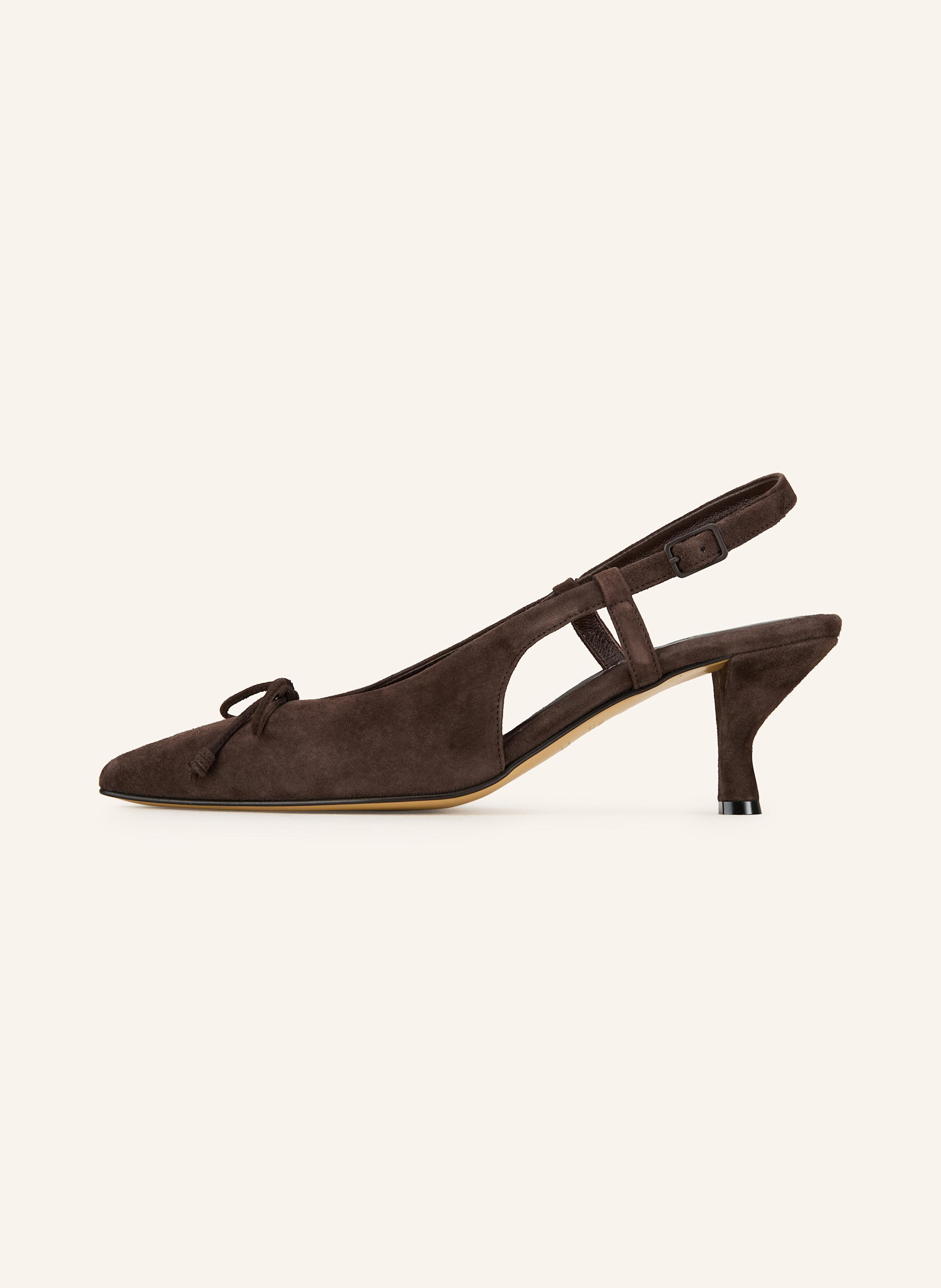 Thumbnail - Pomme D'or Slingpumps Henriette braun