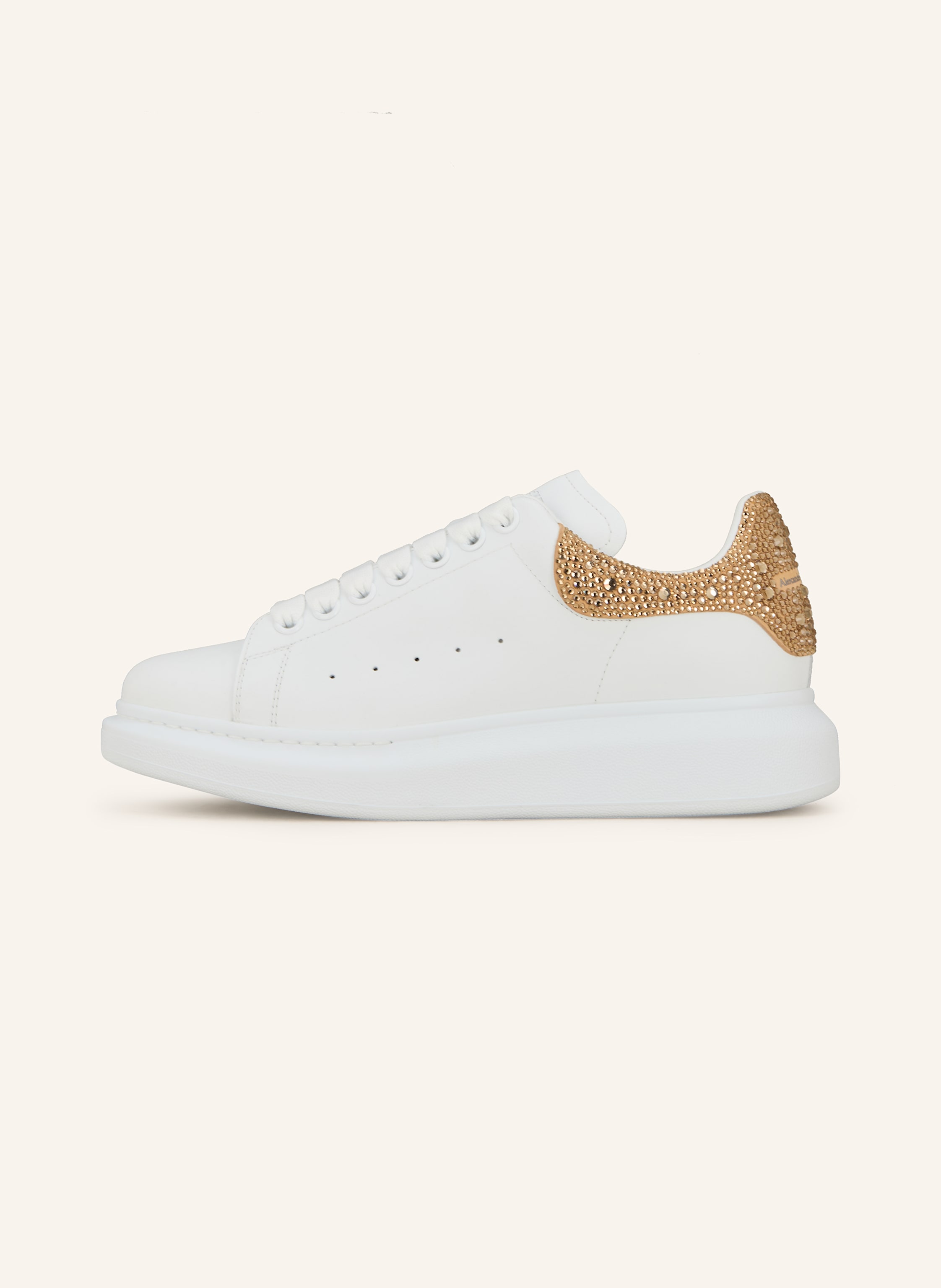 Thumbnail - Mcqueen Sneaker Mit Schmucksteinen weiss