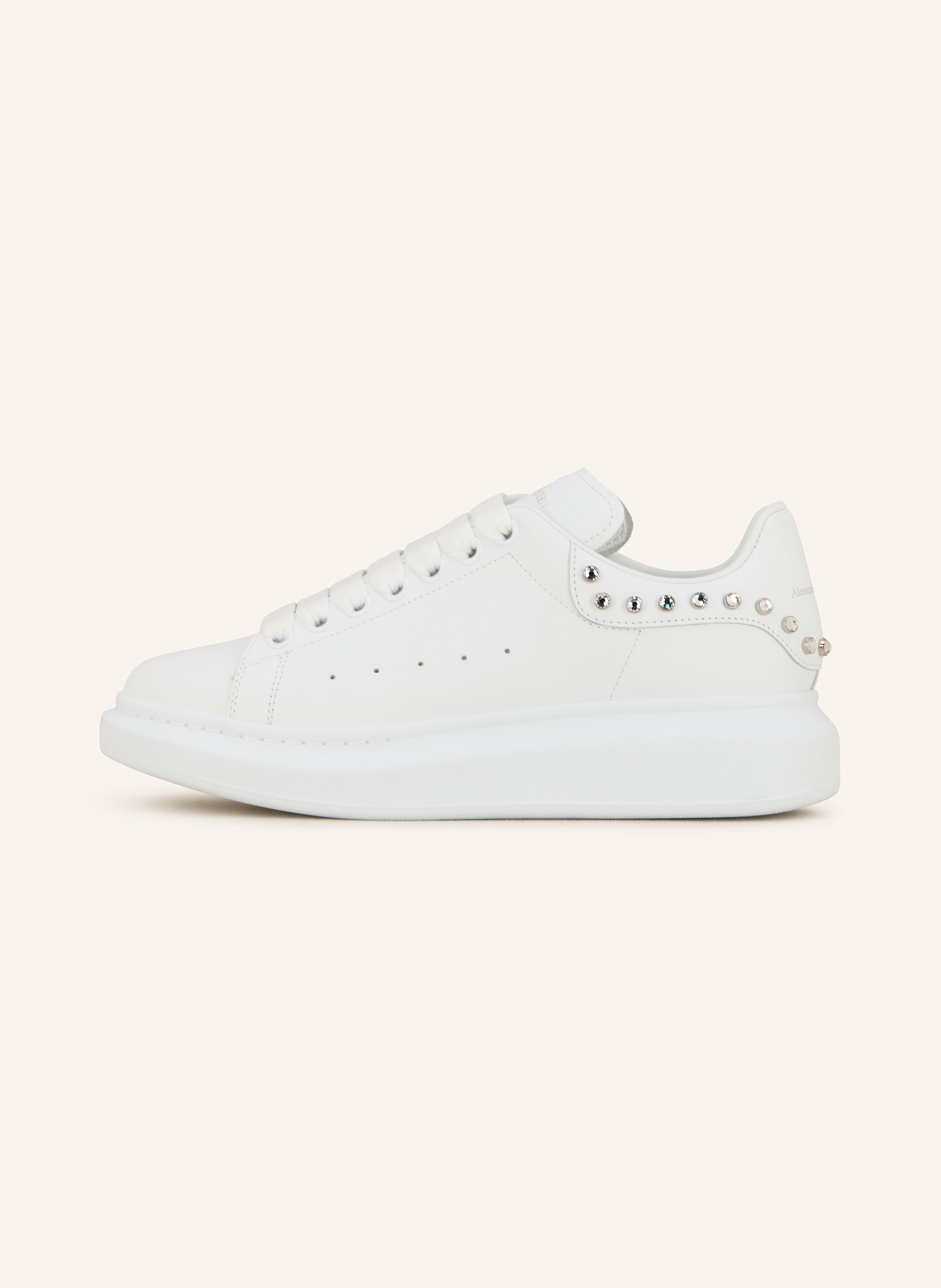 Thumbnail - Mcqueen Sneaker Mit Schmucksteinen weiss