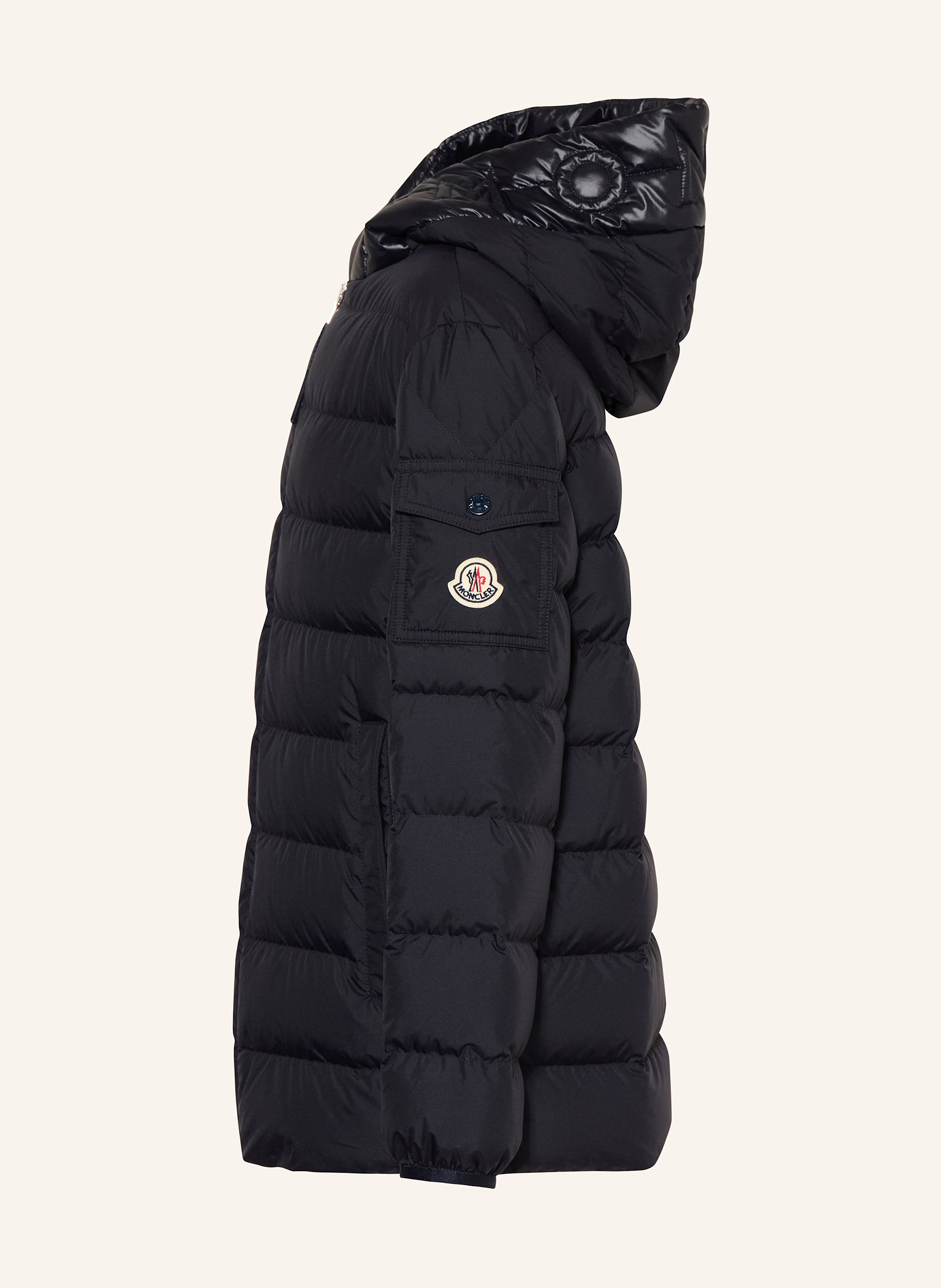 Thumbnail - Moncler Enfant Daunenjacke Najan blau