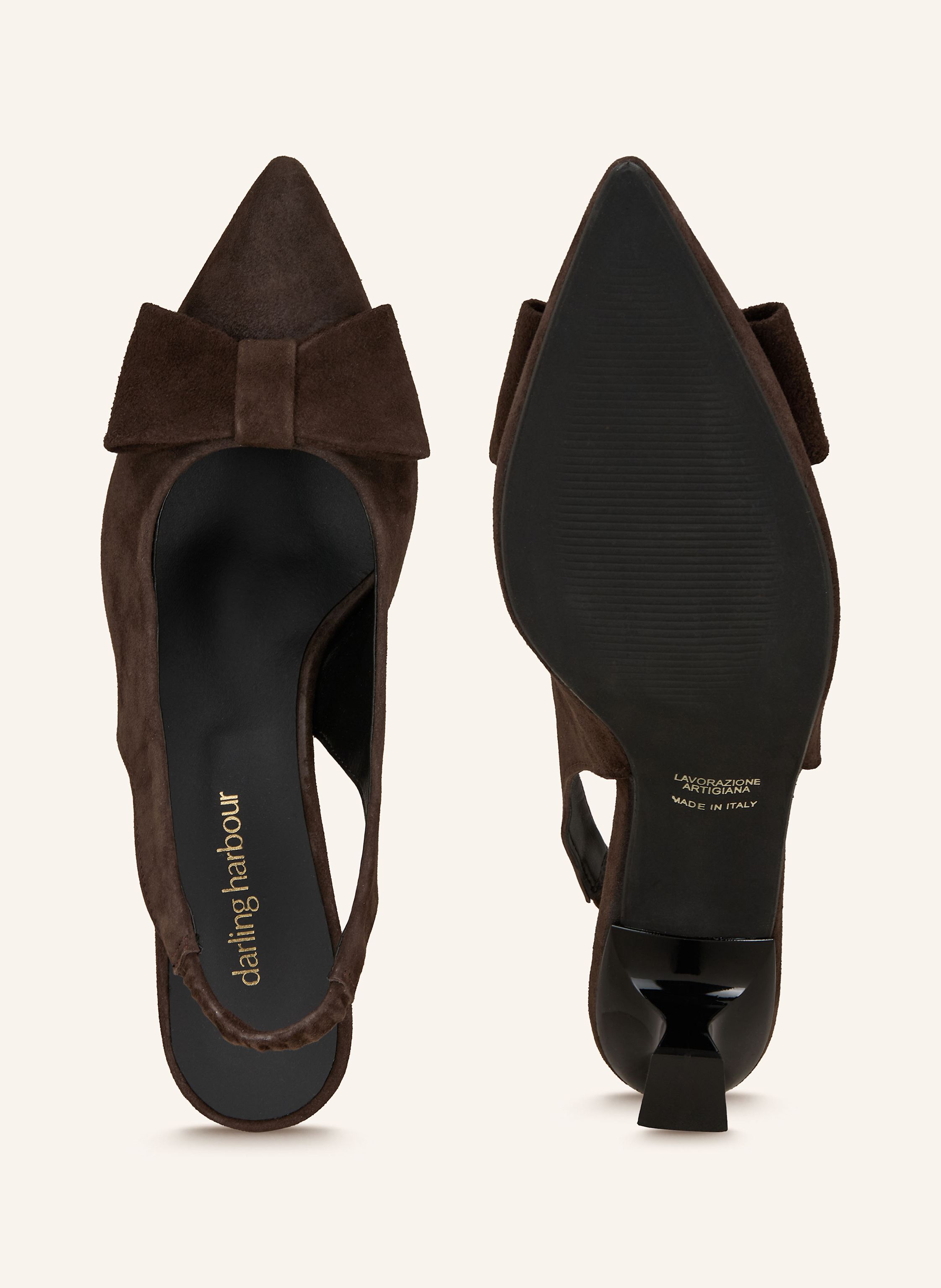 Thumbnail - Darling Harbour Slingpumps braun