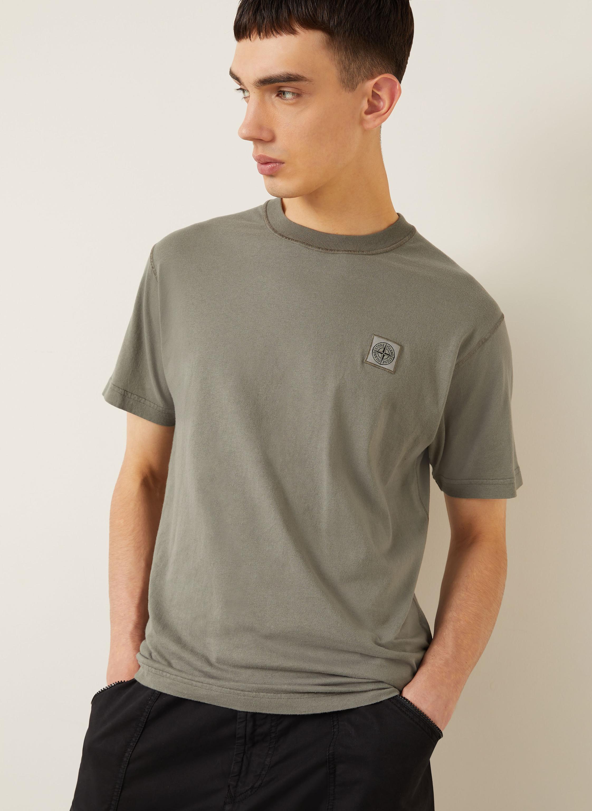 Thumbnail - Stone Island T-Shirt grau