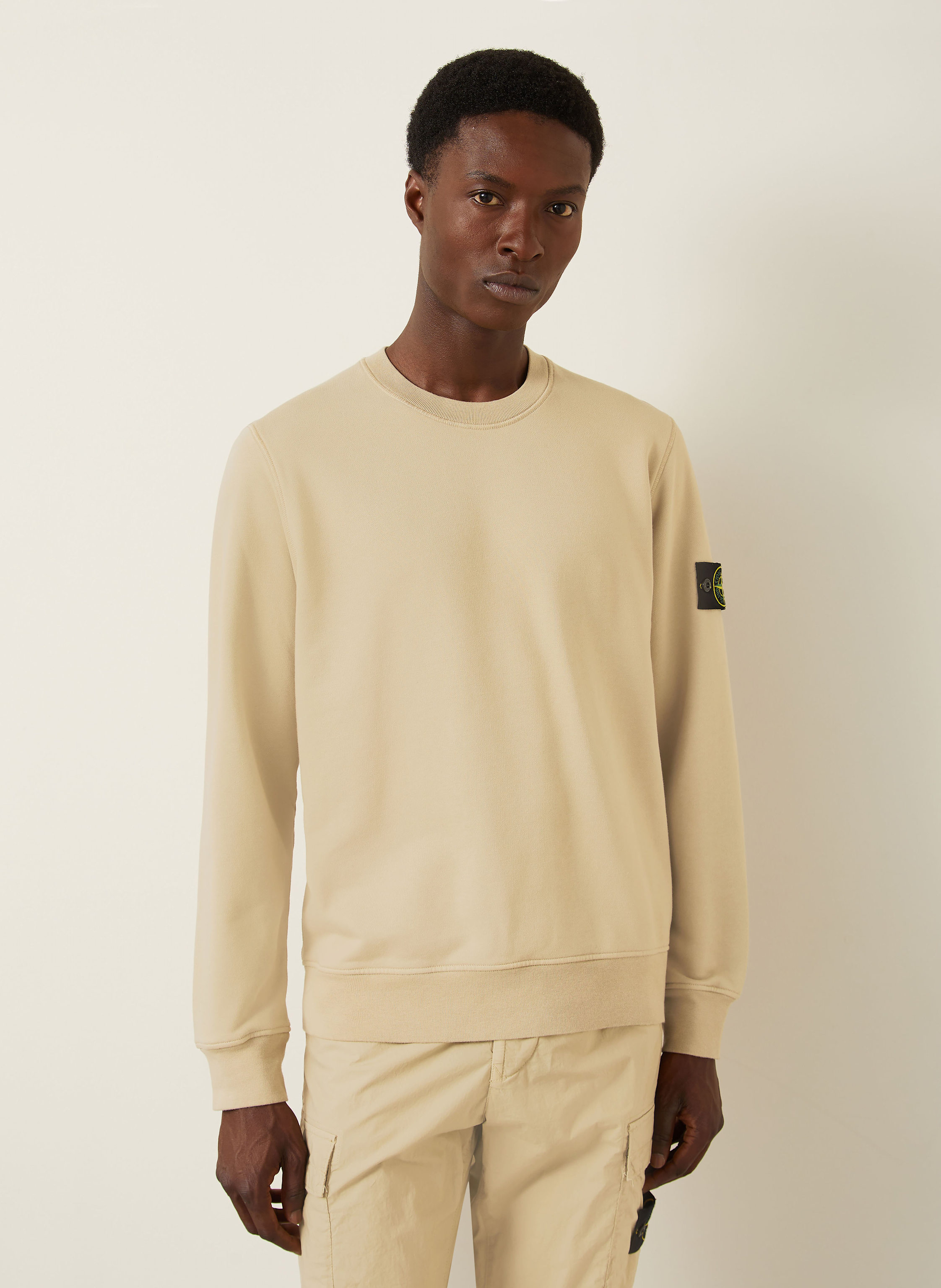 Thumbnail - Stone Island Sweatshirt beige