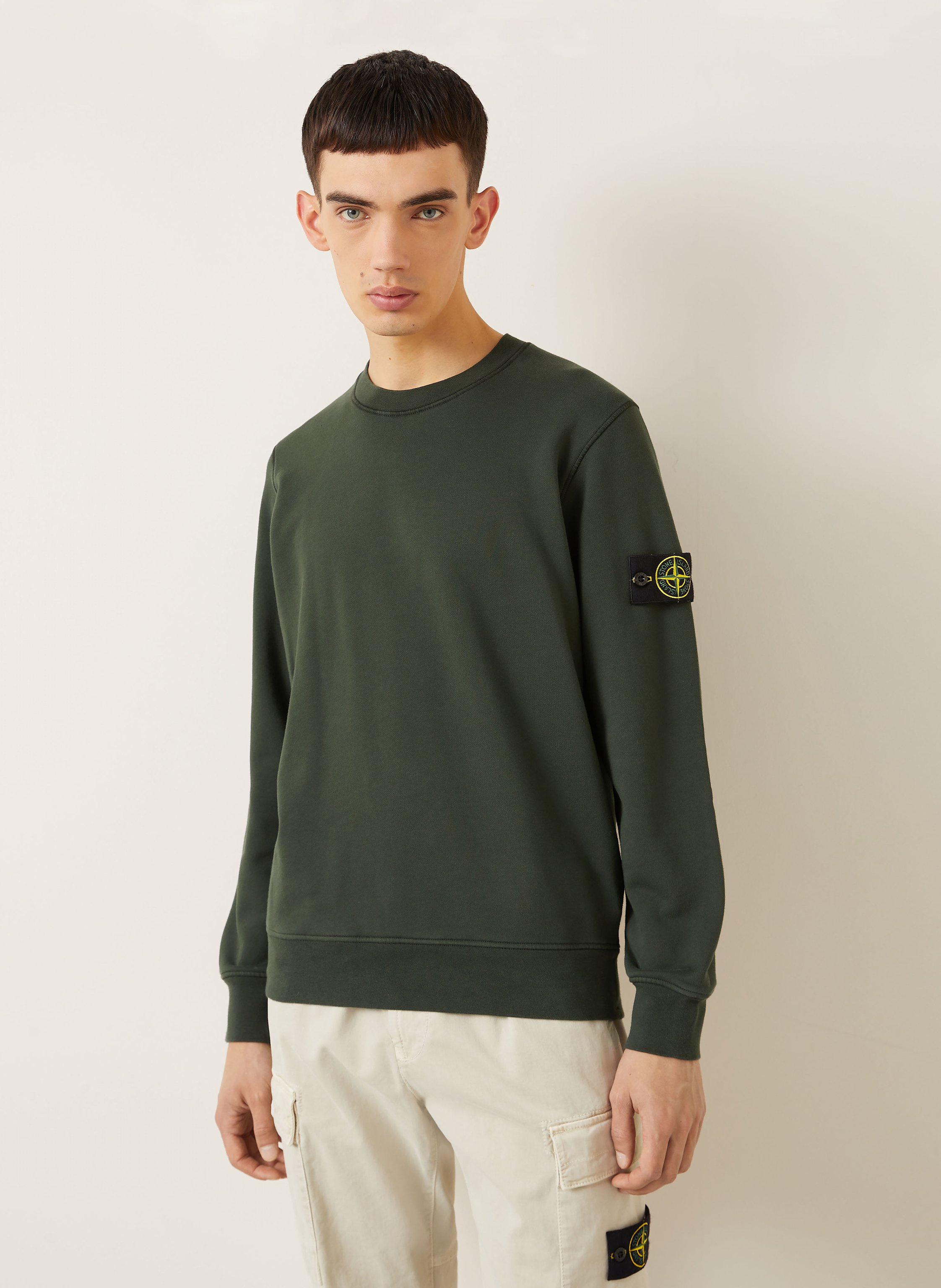 Thumbnail - Stone Island Sweatshirt gruen