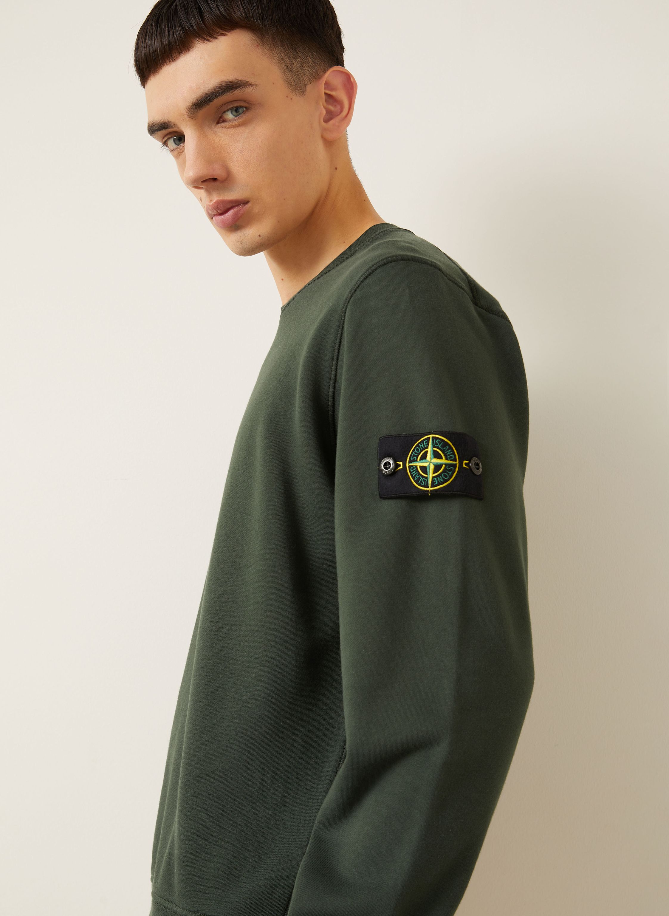 Thumbnail - Stone Island Sweatshirt gruen