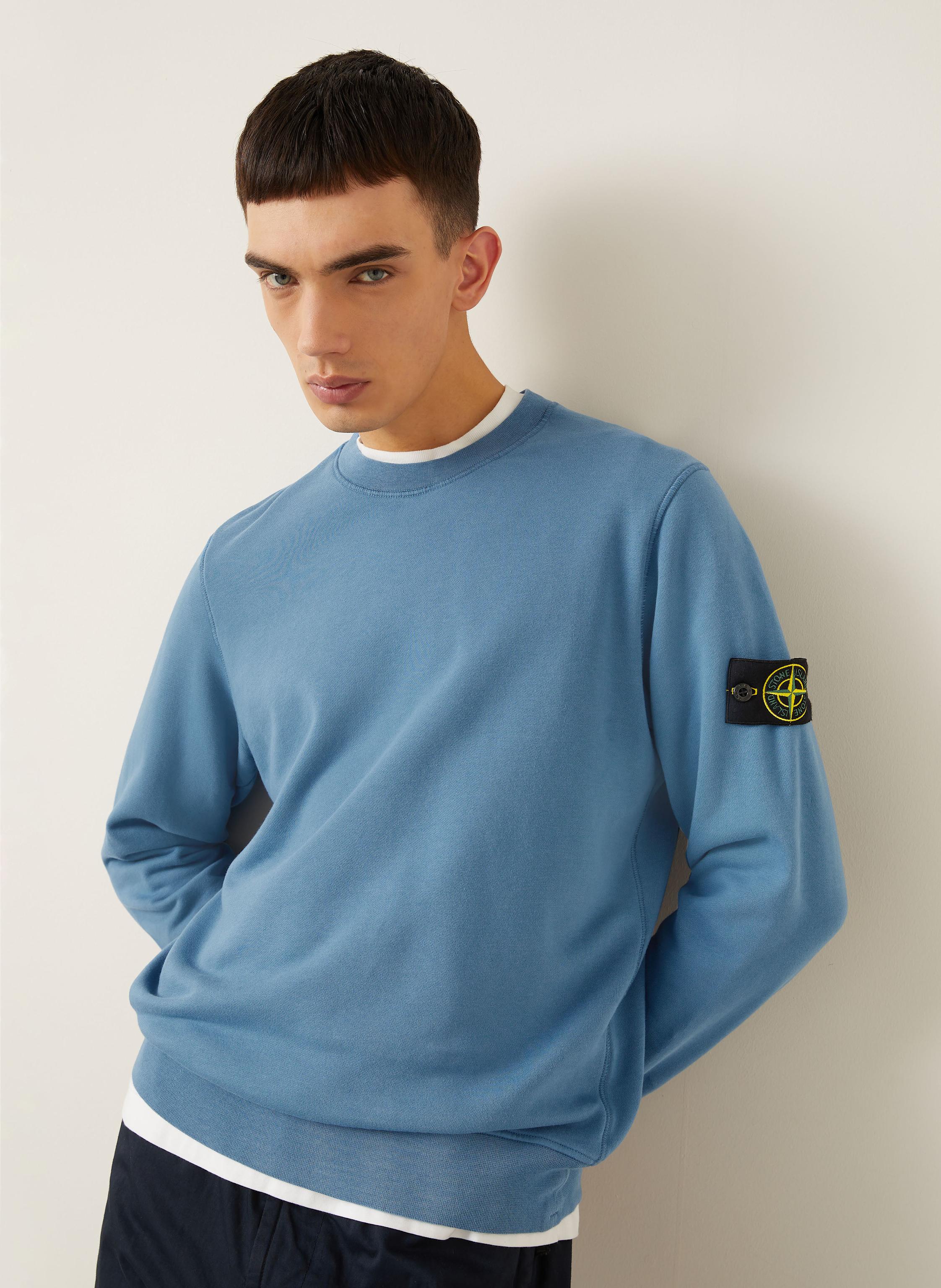 Thumbnail - Stone Island Sweatshirt blau
