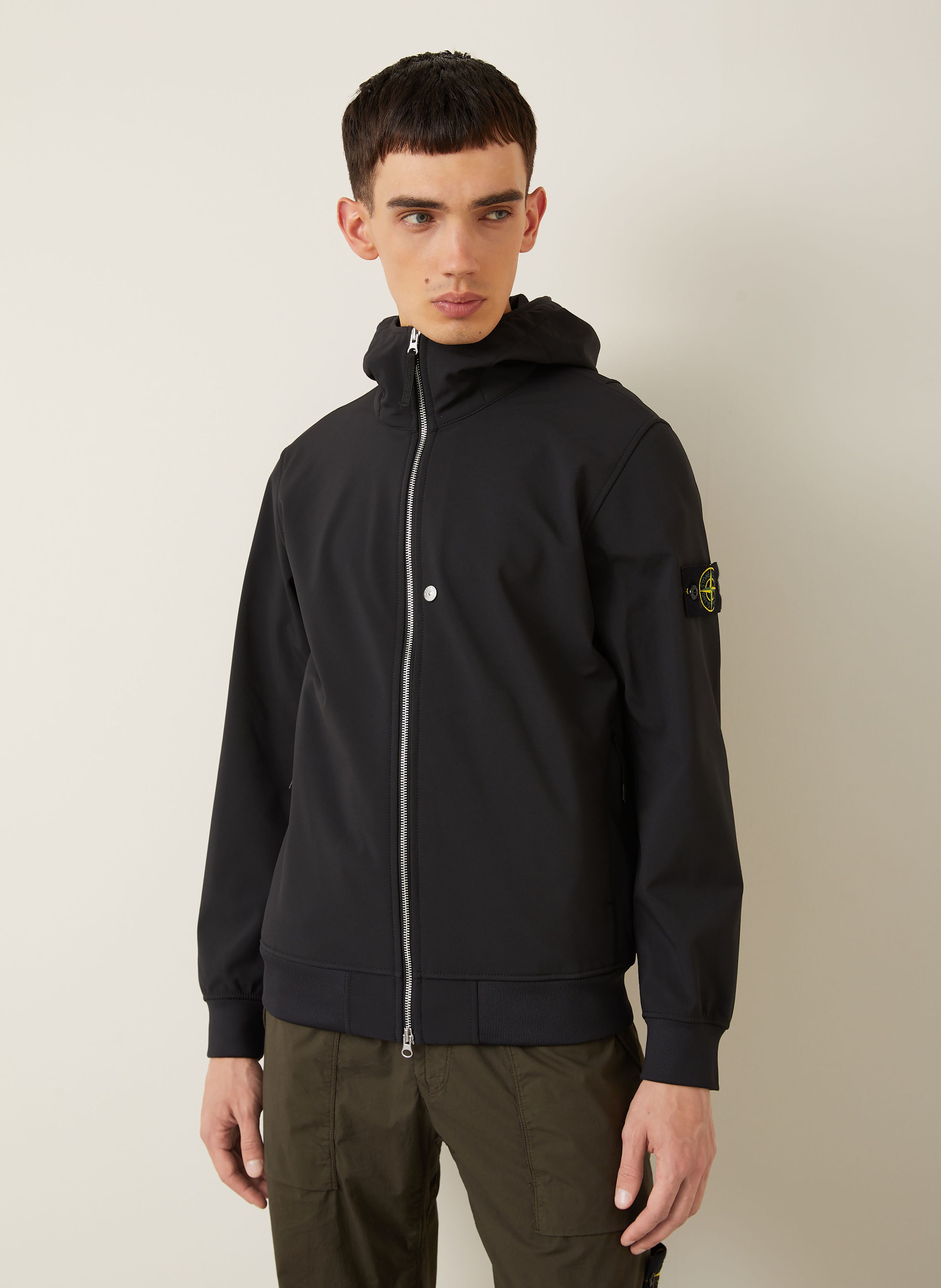 Thumbnail - Stone Island Funktionsjacke schwarz