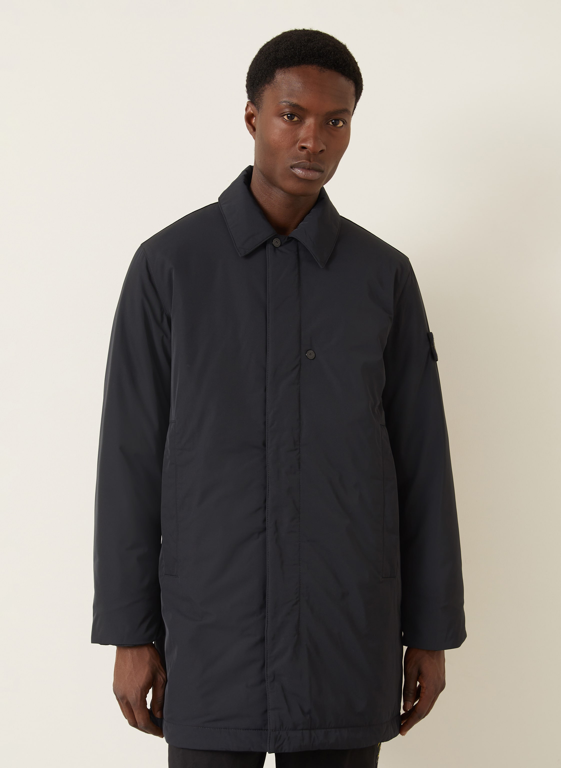 Thumbnail - Stone Island Mantel Mit Primaloft®-Isolierung schwarz