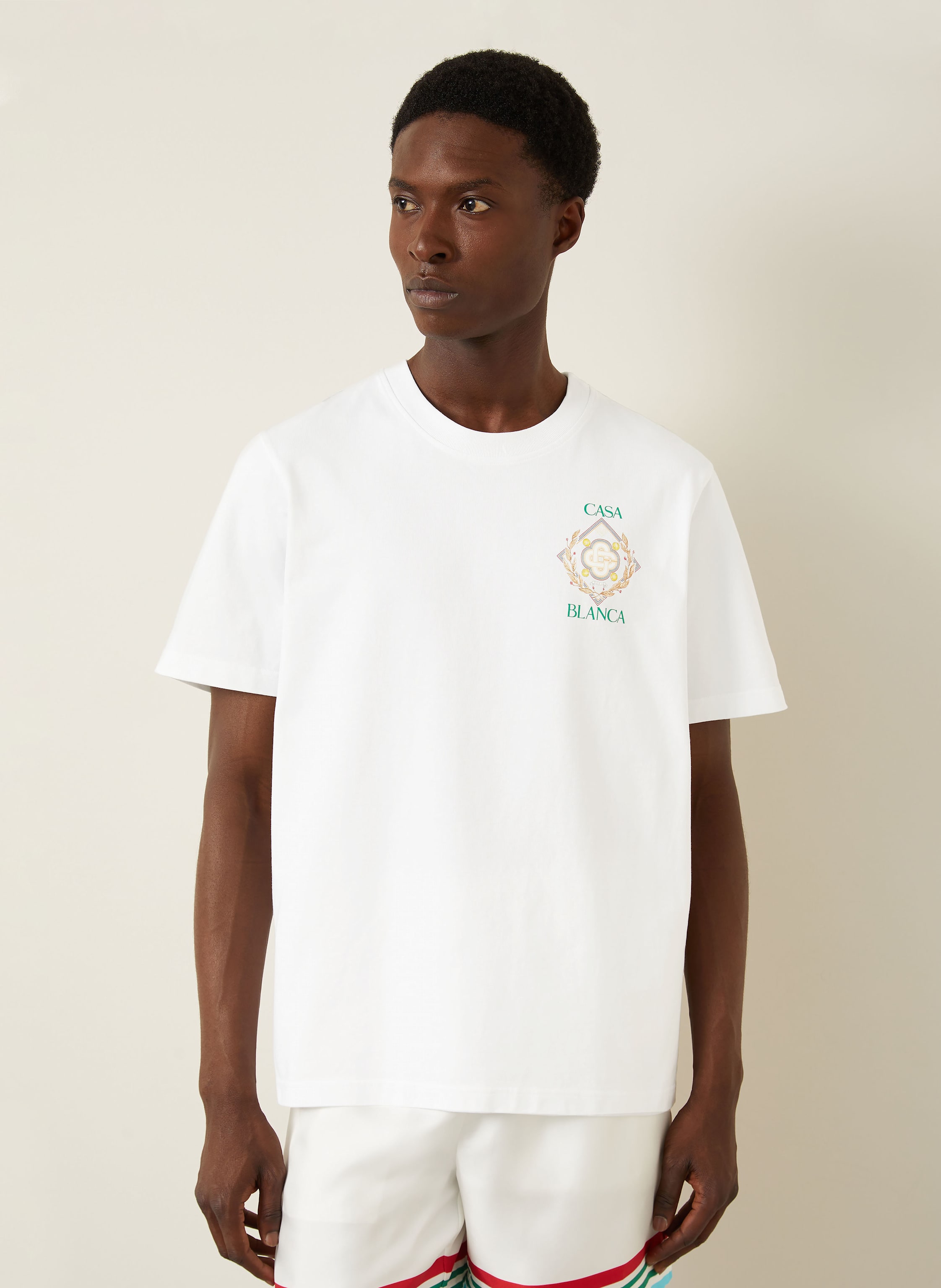 Thumbnail - Casablanca T-Shirt weiss